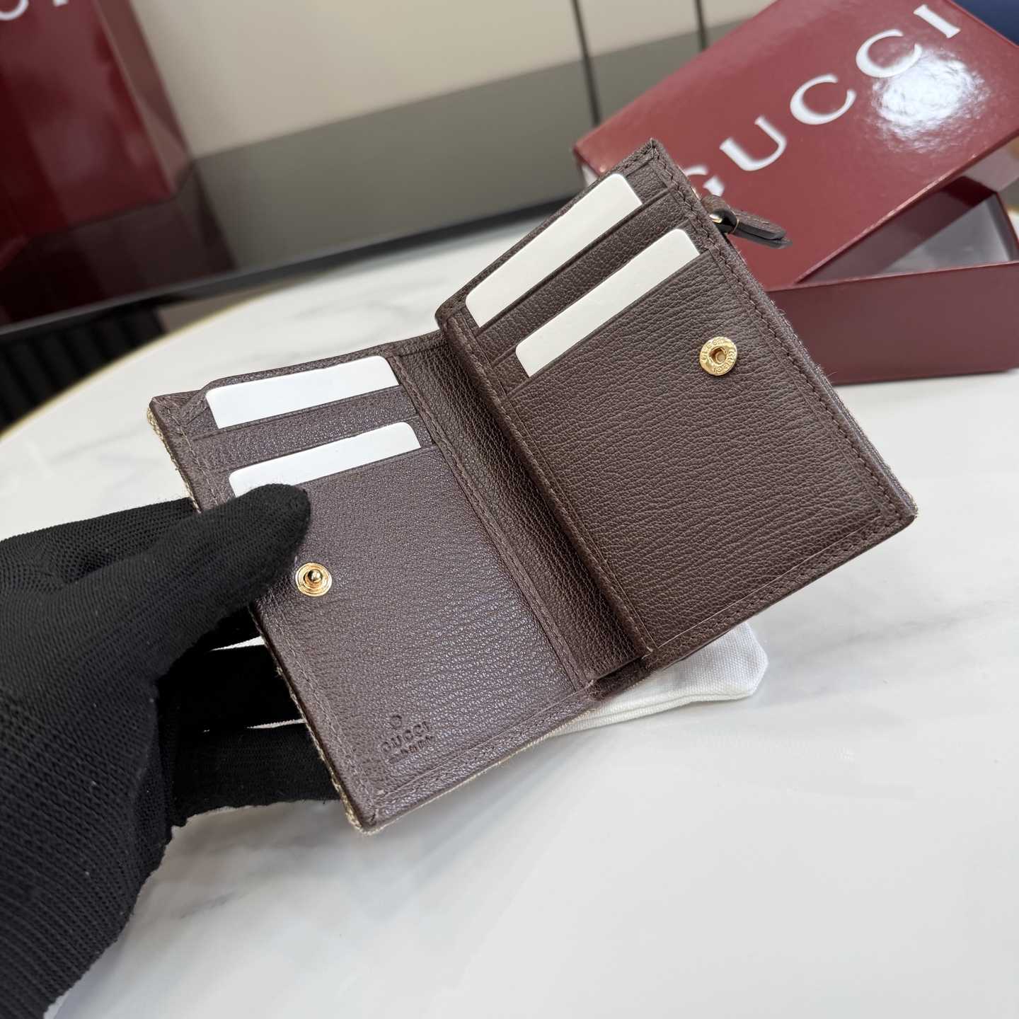 Gucci GG Marmont Small Wallet - DopestKickz