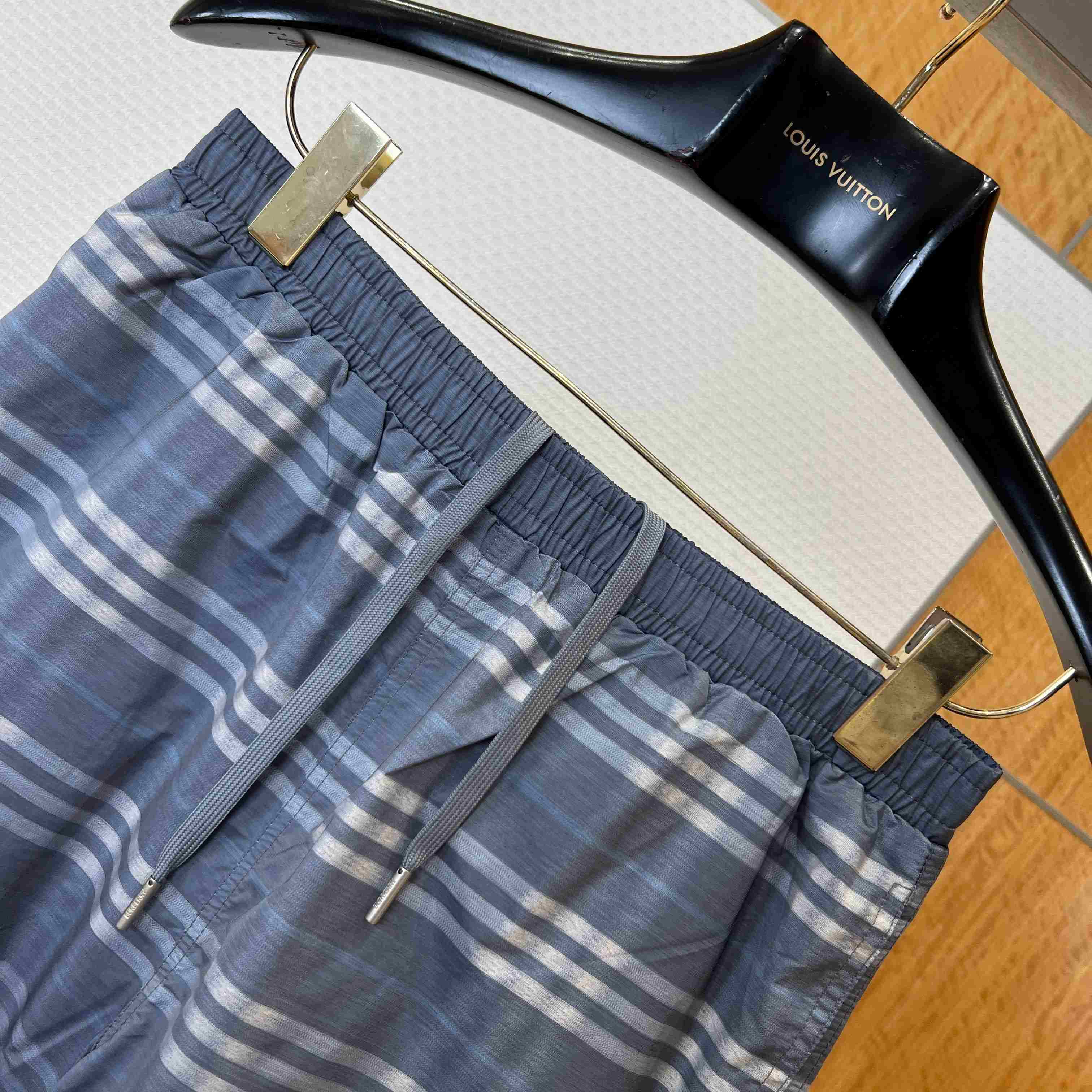 Burberry Gradient Check Swim Shorts - DopestKickz
