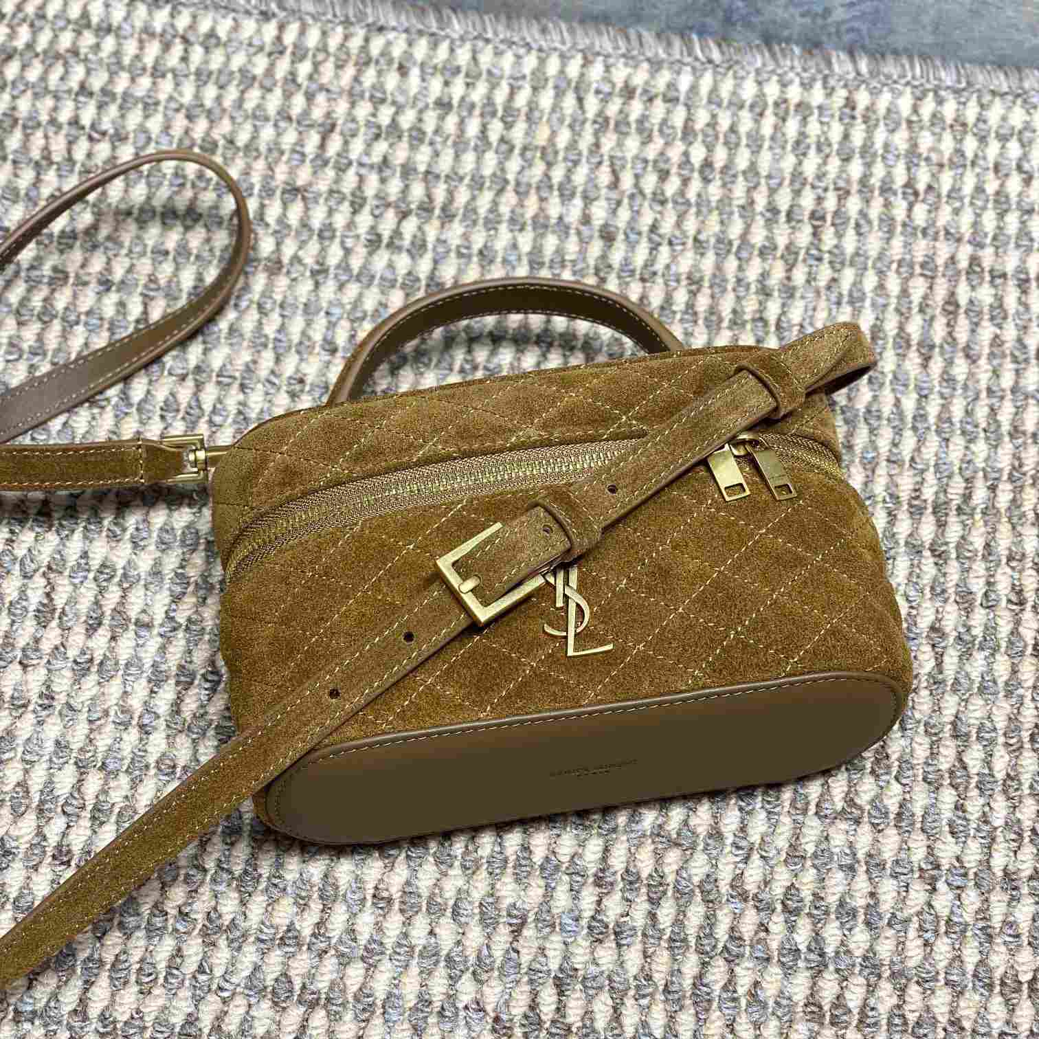 Saint Laurent GABY Vanity In Suede - DopestKickz