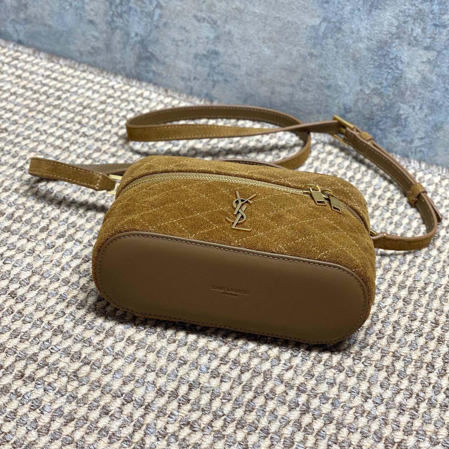 Saint Laurent GABY Vanity In Suede - DopestKickz