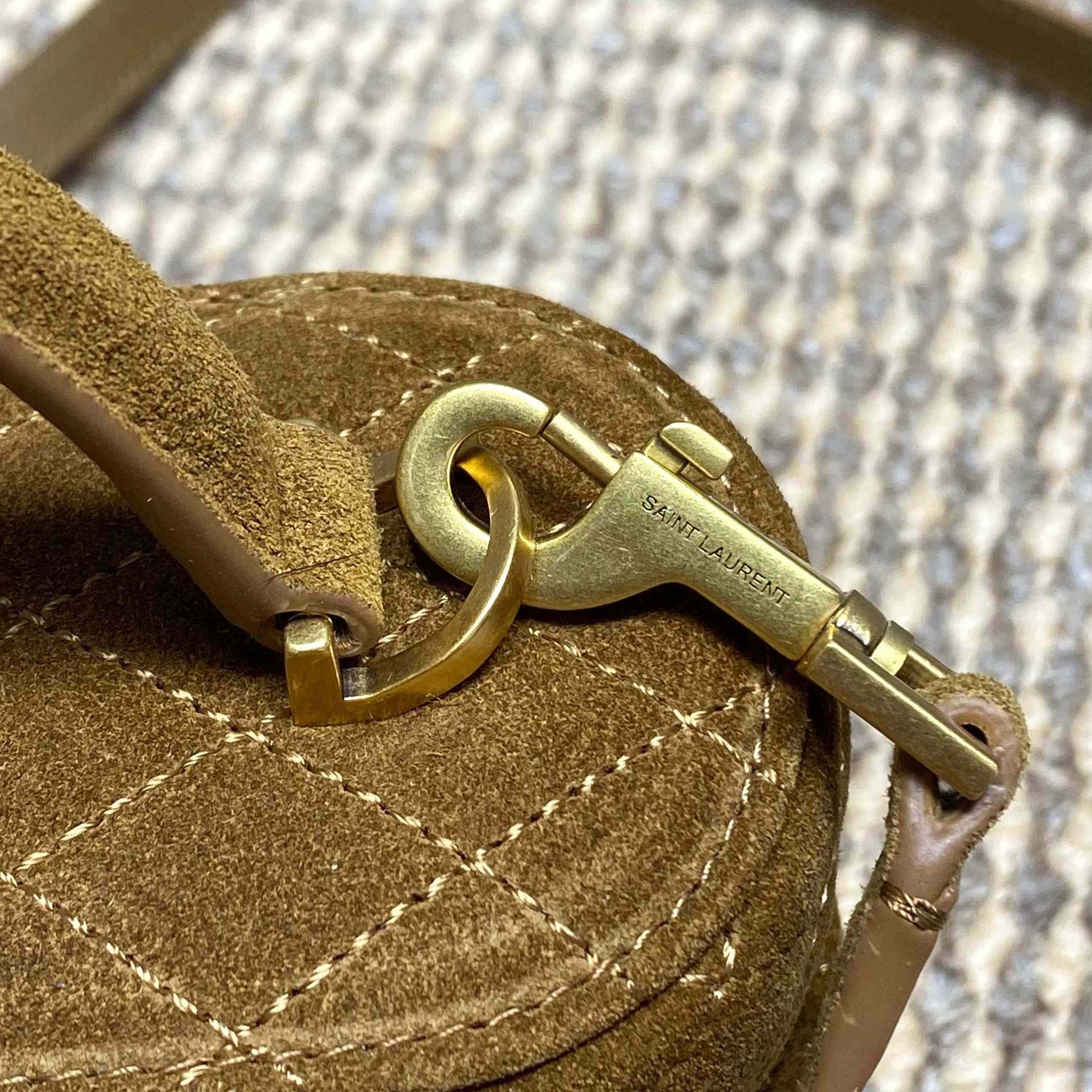 Saint Laurent GABY Vanity In Suede - DopestKickz