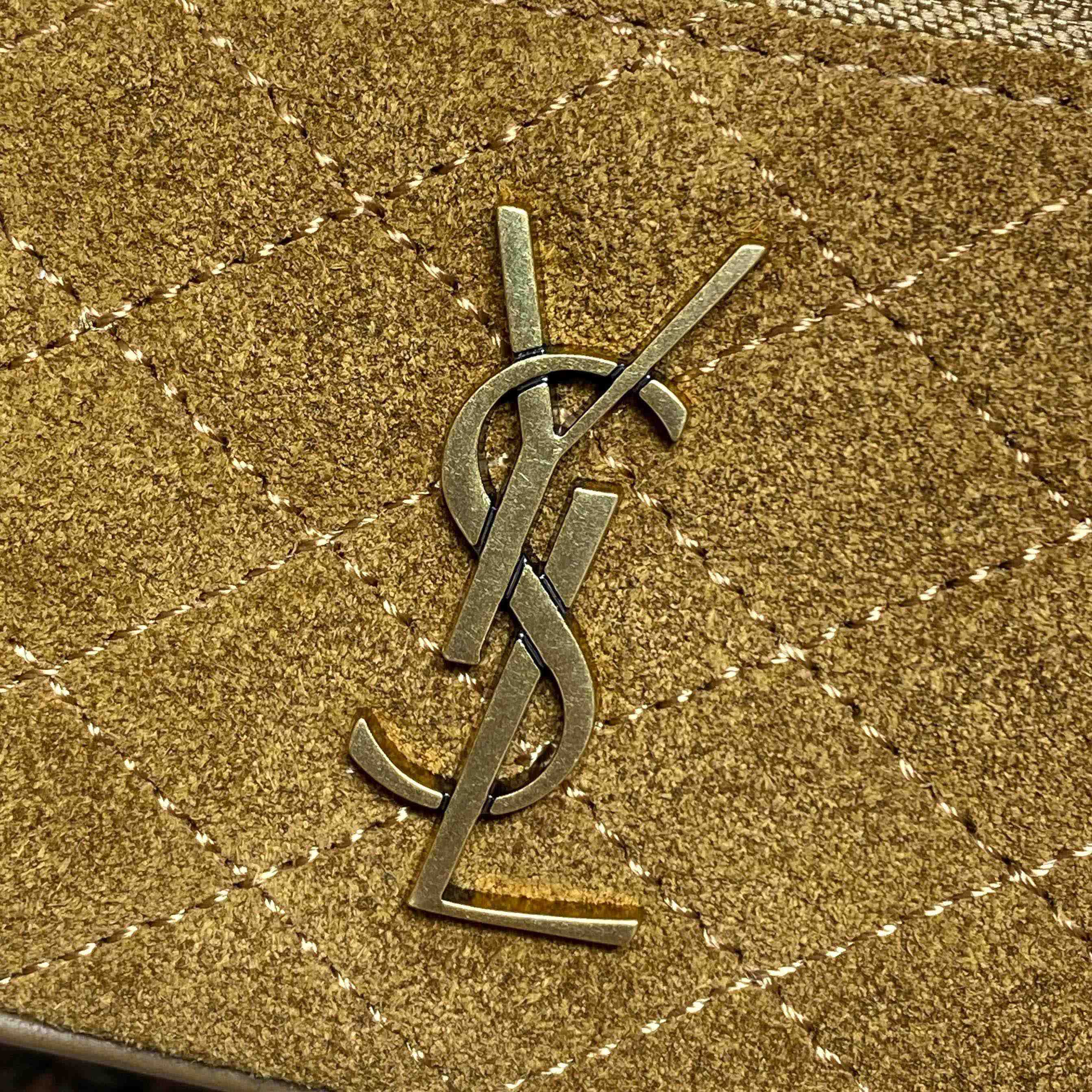 Saint Laurent GABY Vanity In Suede - DopestKickz