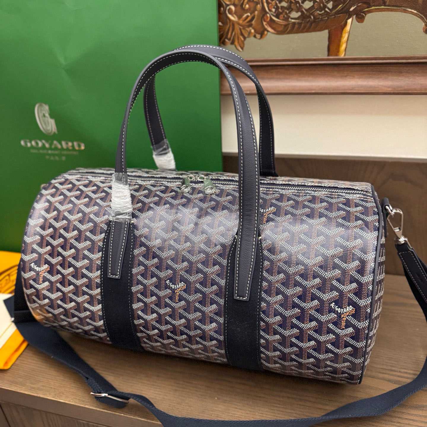 Goyard Barrel 40 Sports Bag - DopestKickz