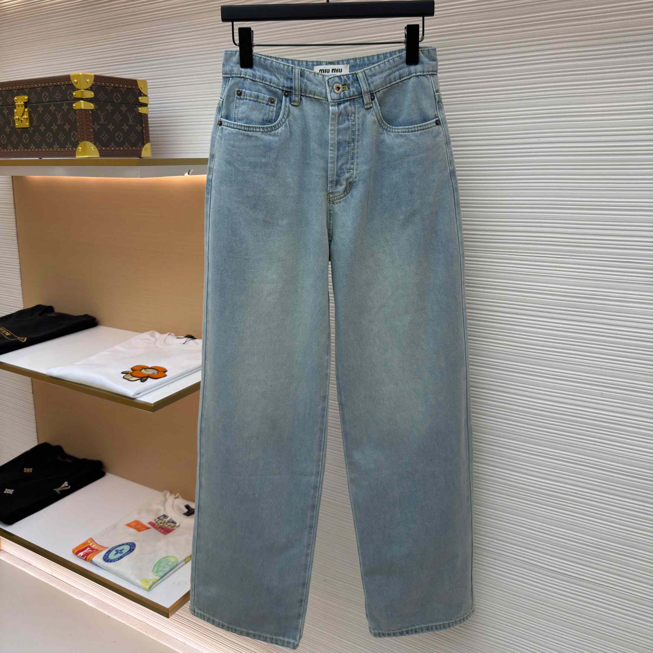 Miu Miu Denim Jeans - DopestKickz