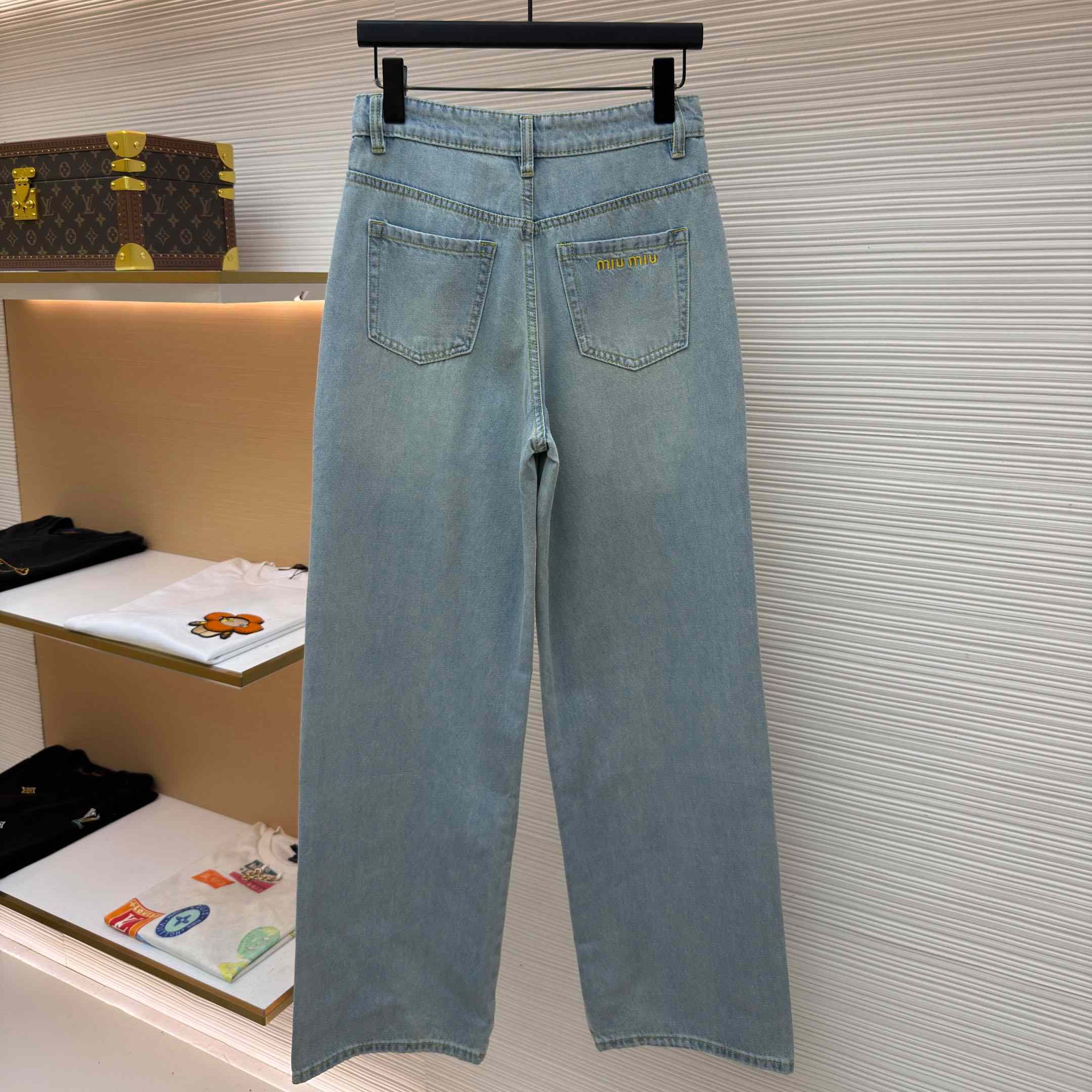 Miu Miu Denim Jeans - DopestKickz