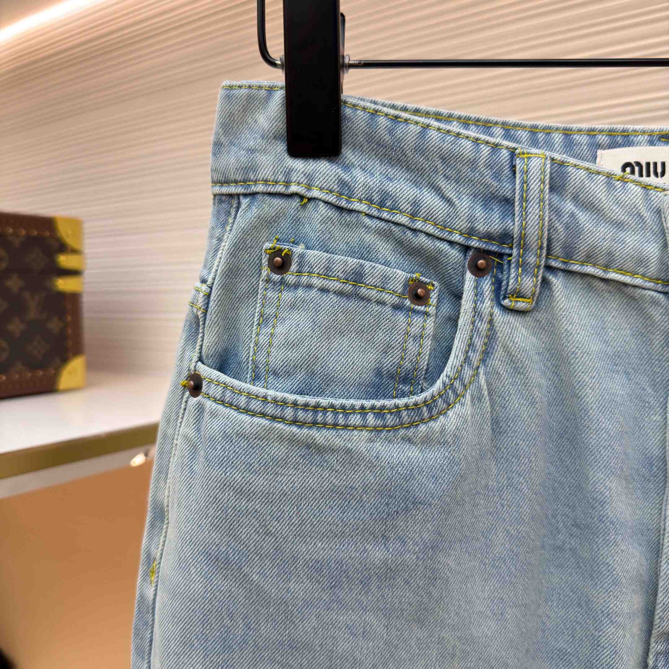 Miu Miu Denim Jeans - DopestKickz