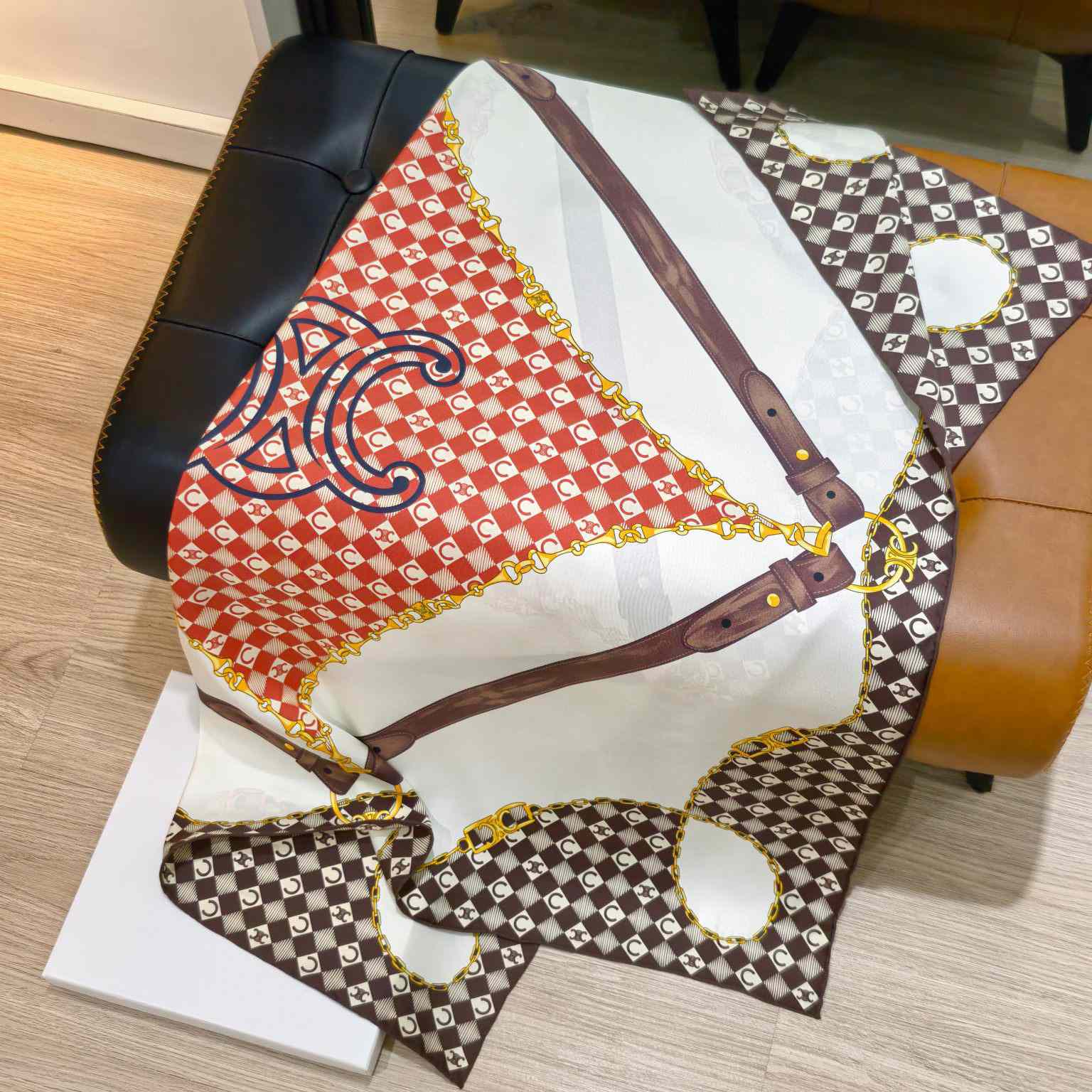 Celine  Bandana In Silk Twill - DopestKickz