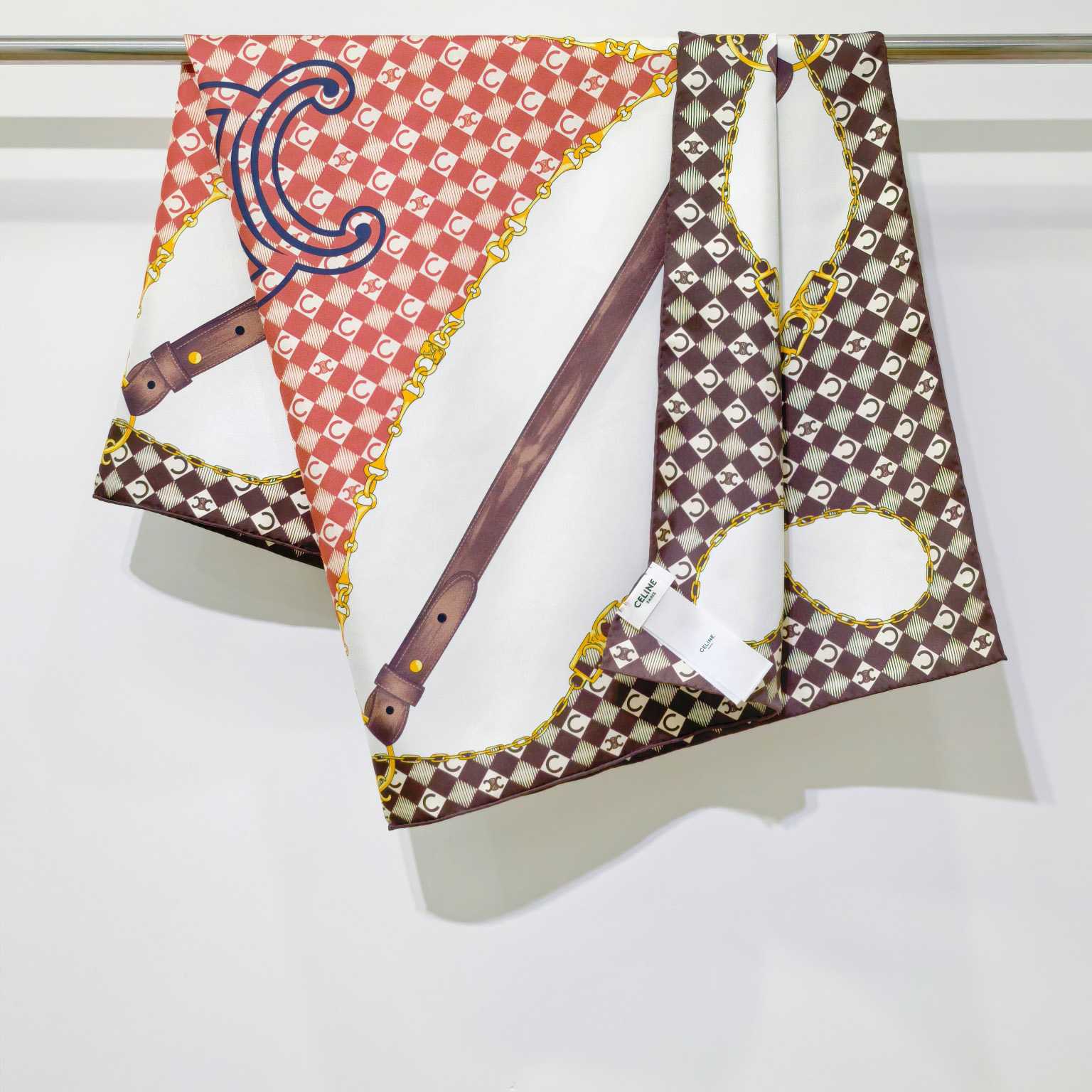 Celine  Bandana In Silk Twill - DopestKickz