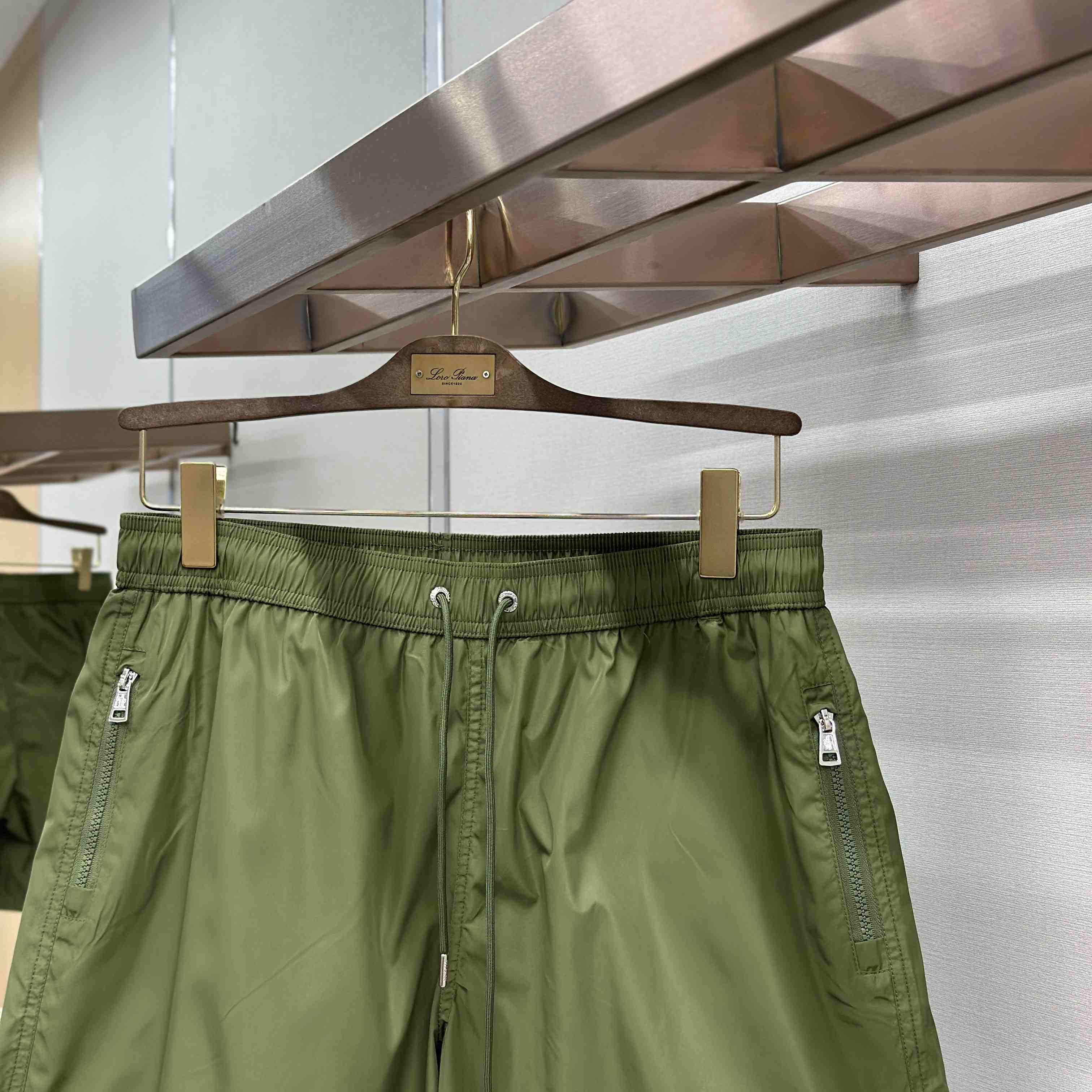 Moncler Logo-Patch Swim Shorts - DopestKickz