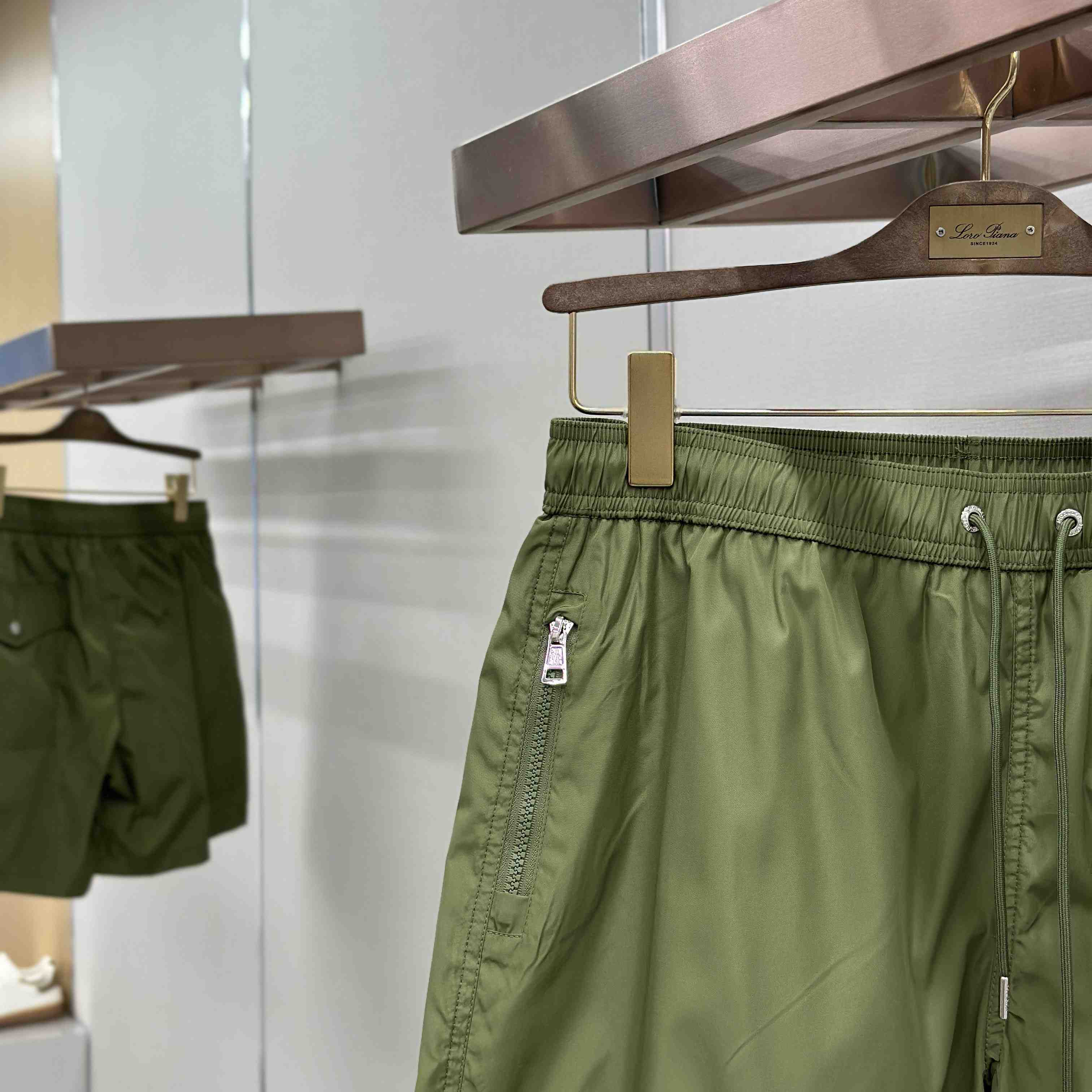 Moncler Logo-Patch Swim Shorts - DopestKickz