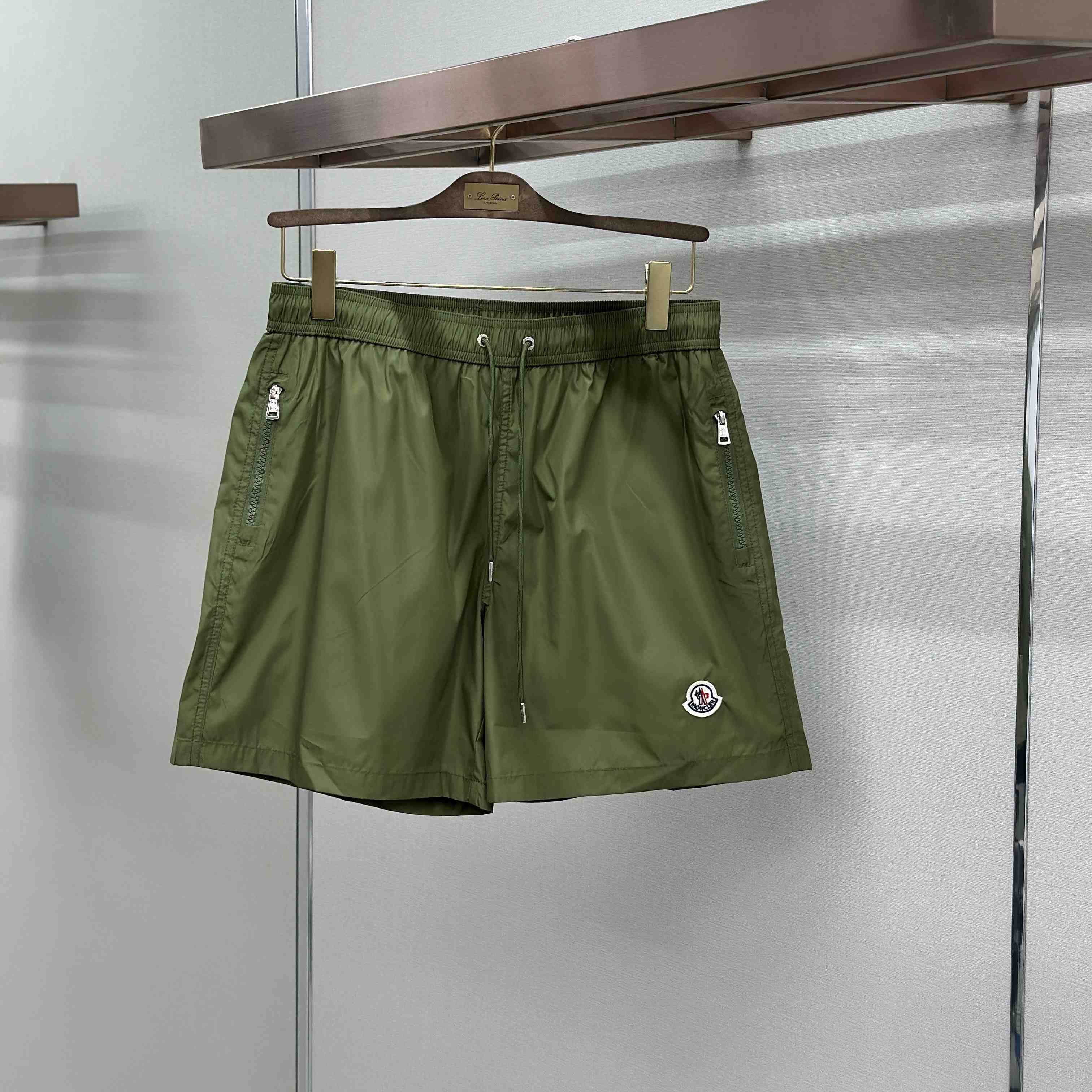 Moncler Logo-Patch Swim Shorts - DopestKickz