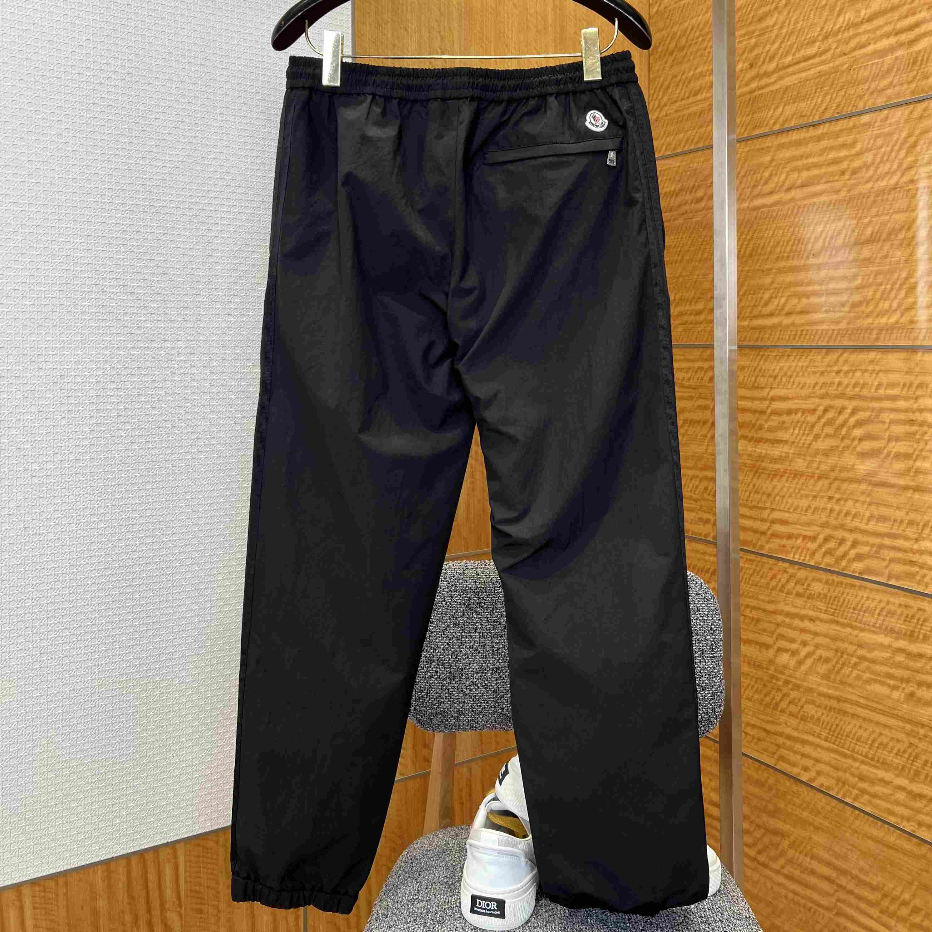 Moncler Striped Stretch Jogging Trousers - DopestKickz