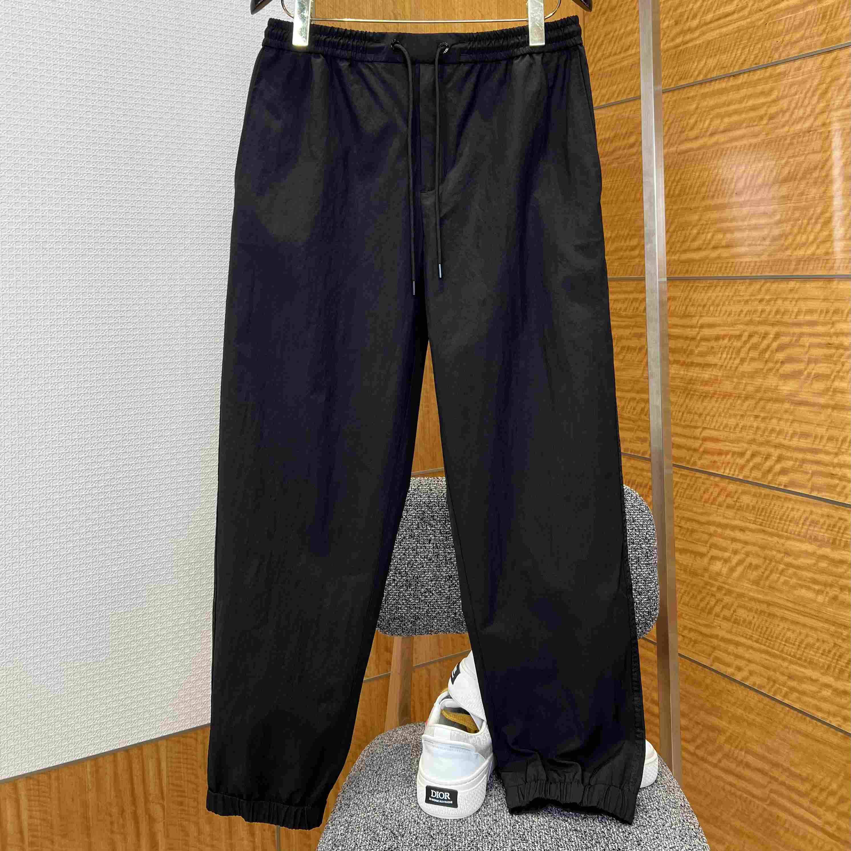 Moncler Striped Stretch Jogging Trousers - DopestKickz