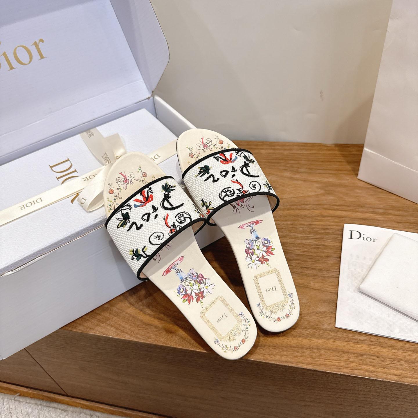 Dior Dioriviera Dway Slide - DopestKickz