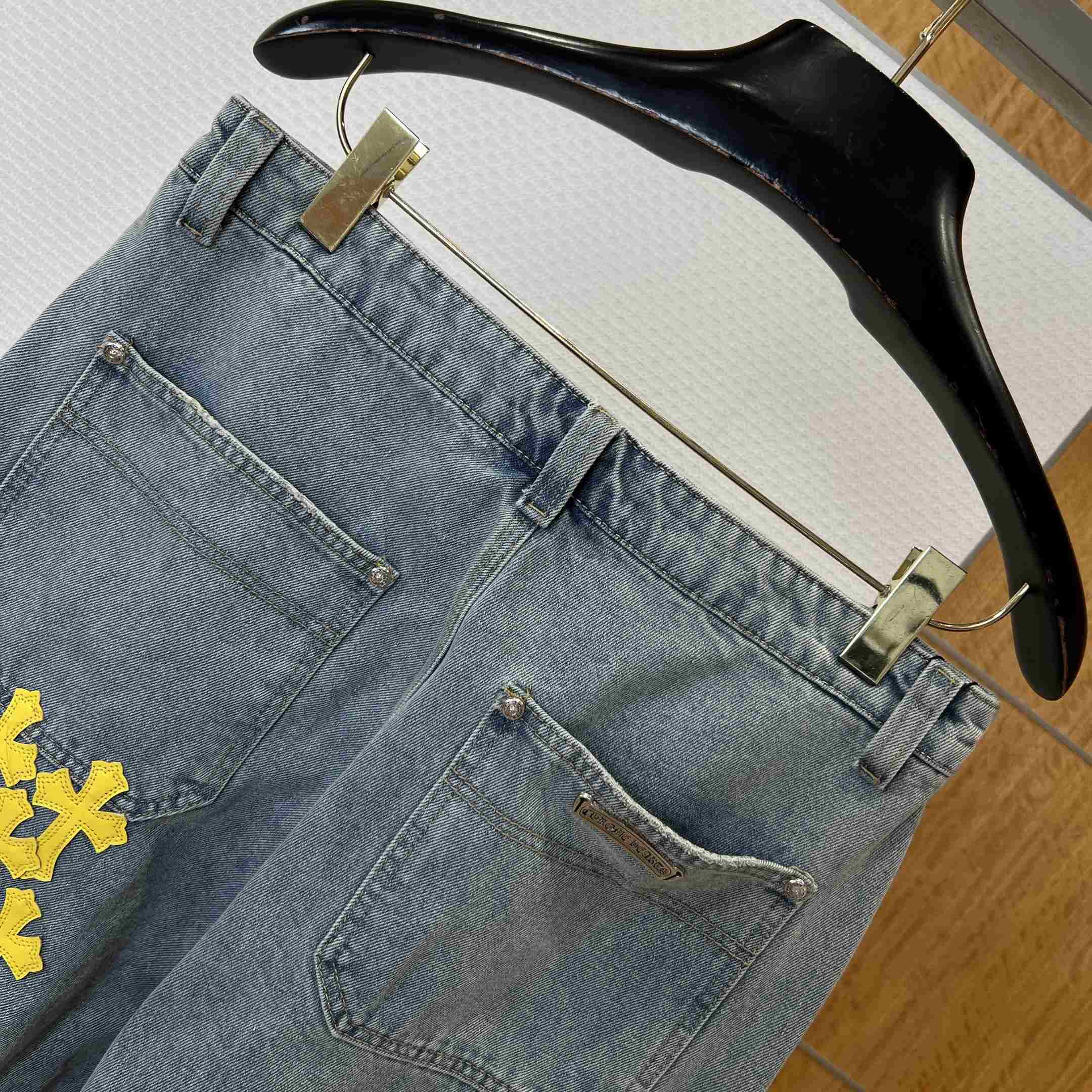 Chrome Hearts Denim Shorts - DopestKickz