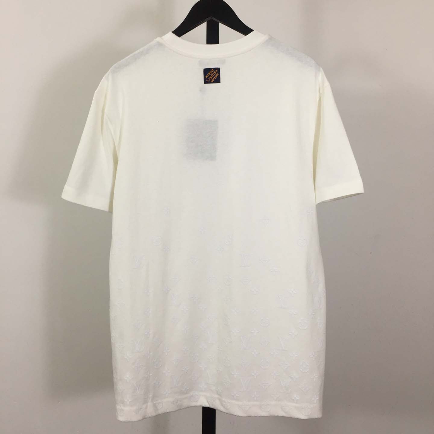 Louis Vuitton Flock Print Monogram Gradient T-Shirt   1AK7LO - DopestKickz