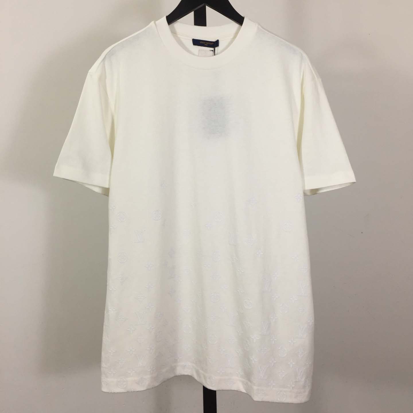 Louis Vuitton Flock Print Monogram Gradient T-Shirt   1AK7LO - DopestKickz