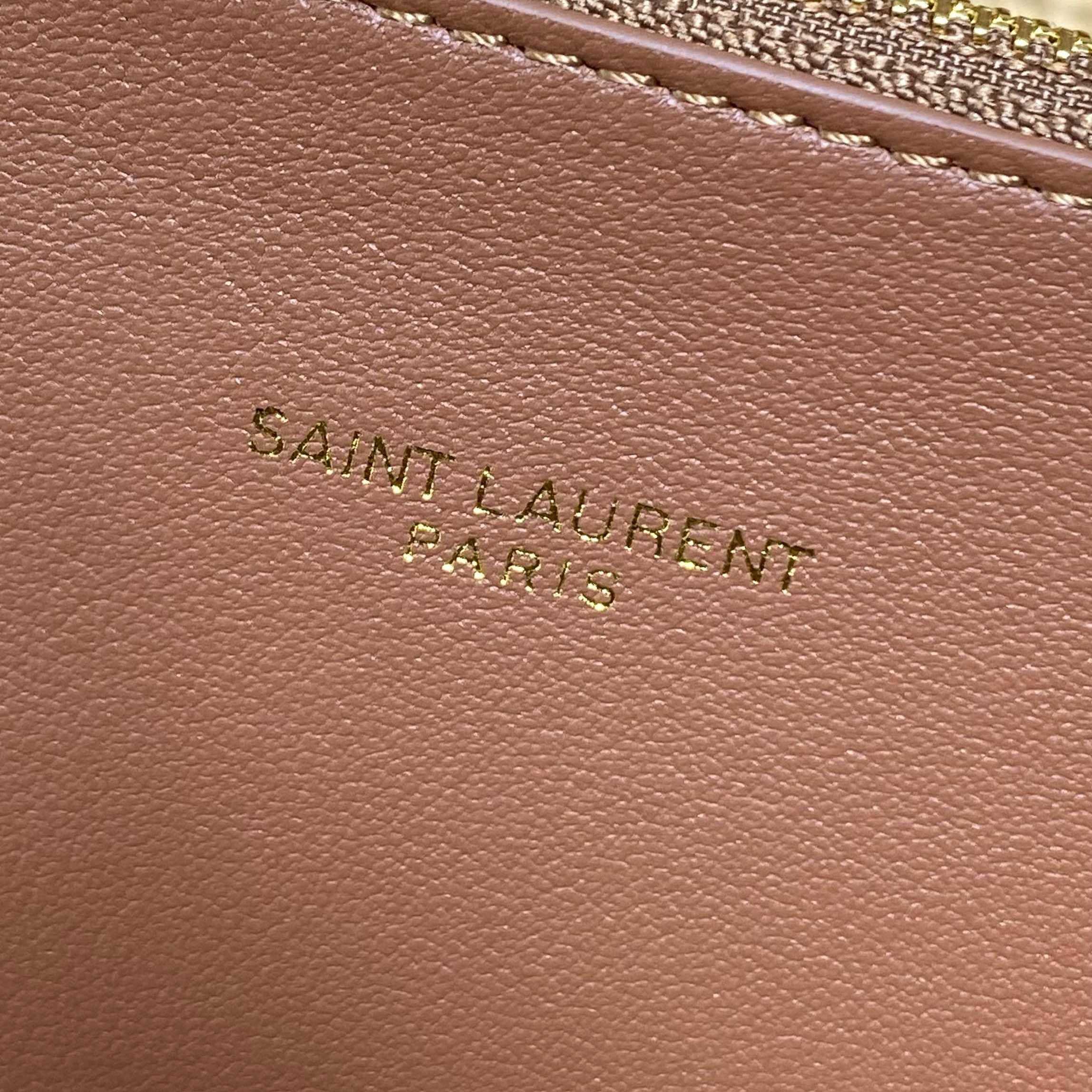 Saint Laurent LE 5 À 7 Supple Large In Raffia - DopestKickz