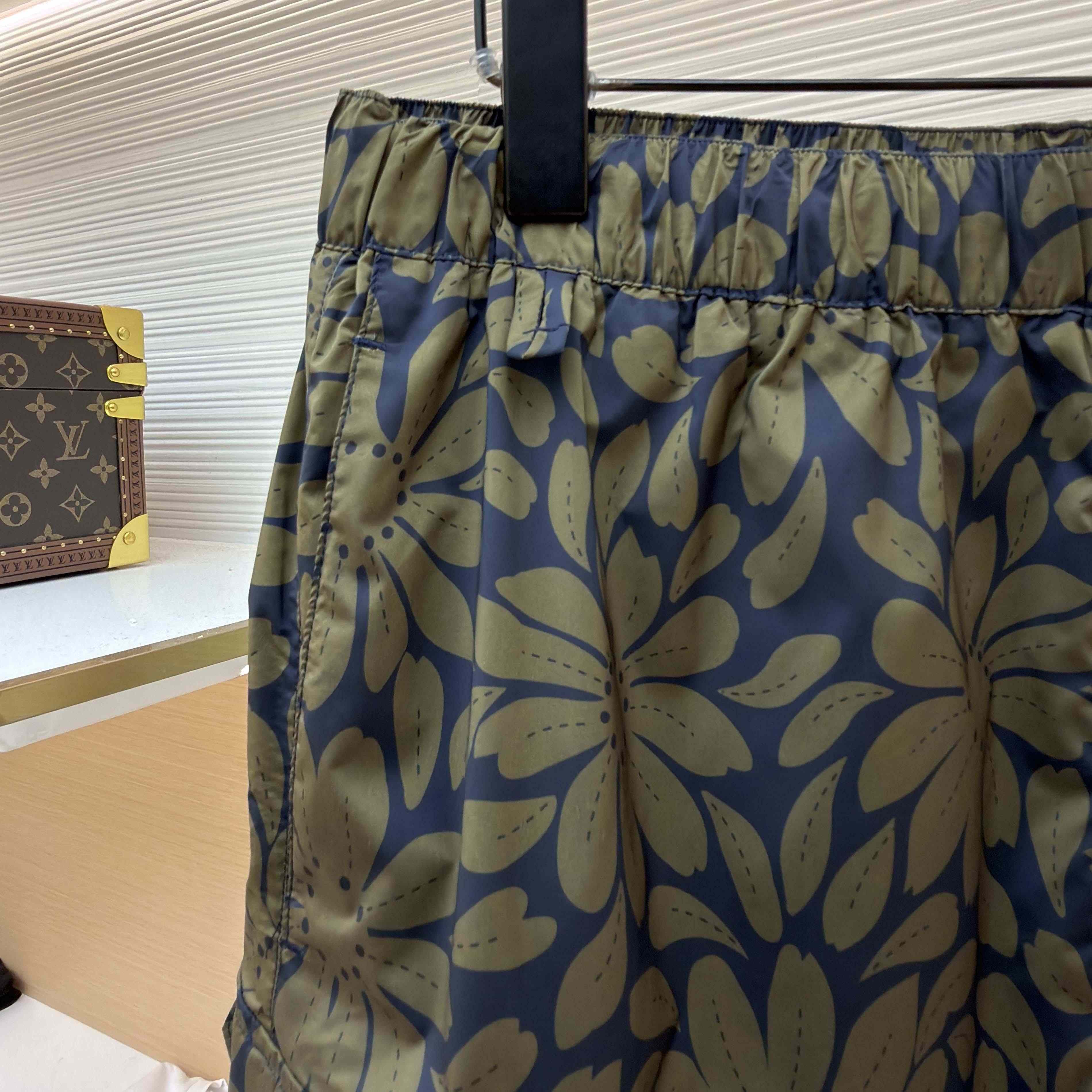 Prada Printed Re-Nylon Swim Trunks - DopestKickz