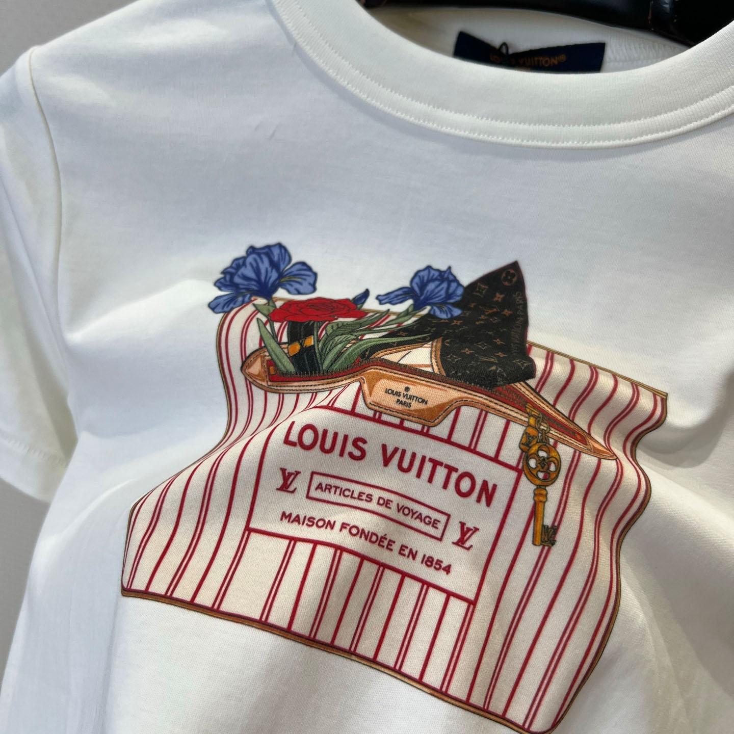 Louis Vuitton Neverfull Print T-Shirt 1AK1I2 - DopestKickz