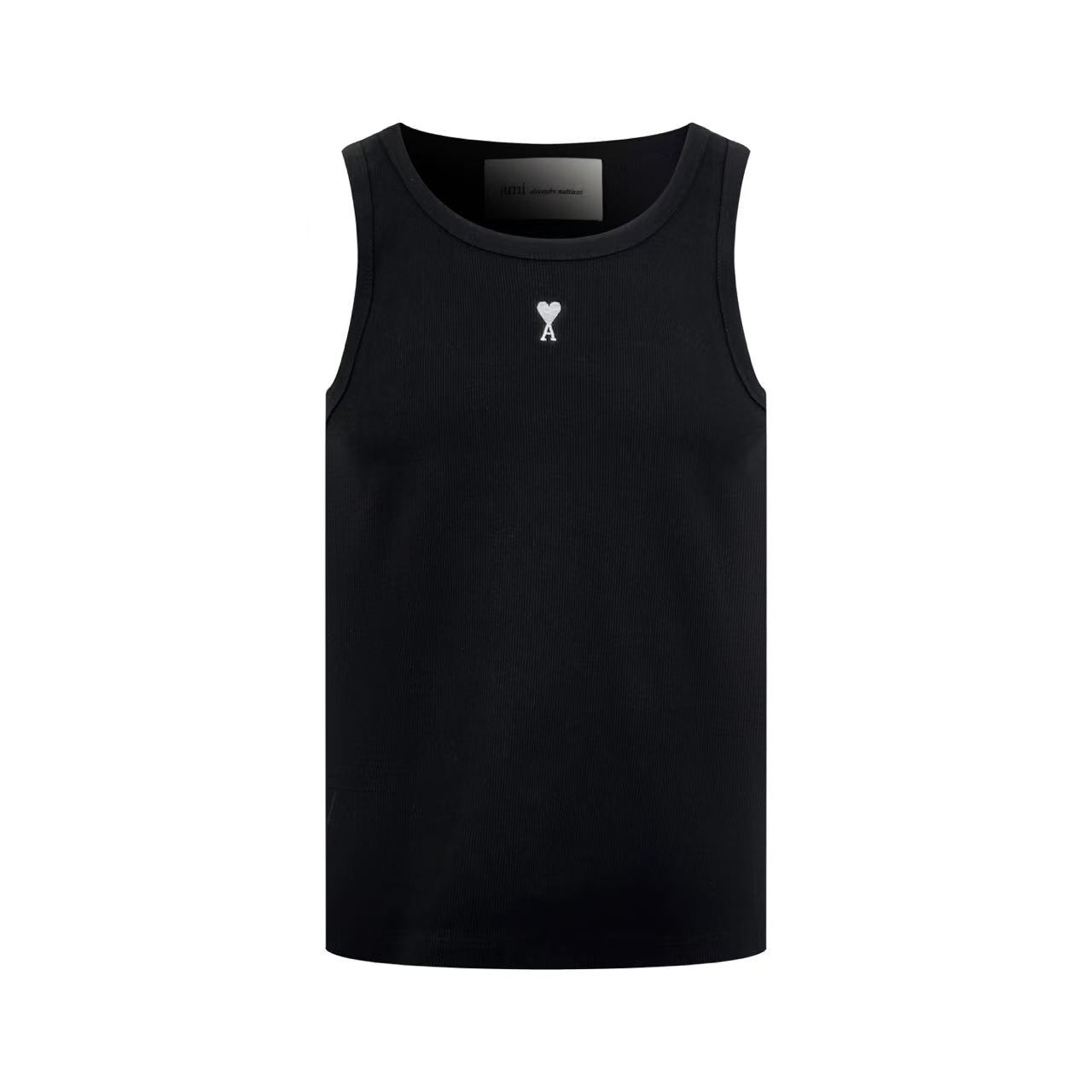 AMI Paris Cotton Ami De Coeur Tanktop - DopestKickz