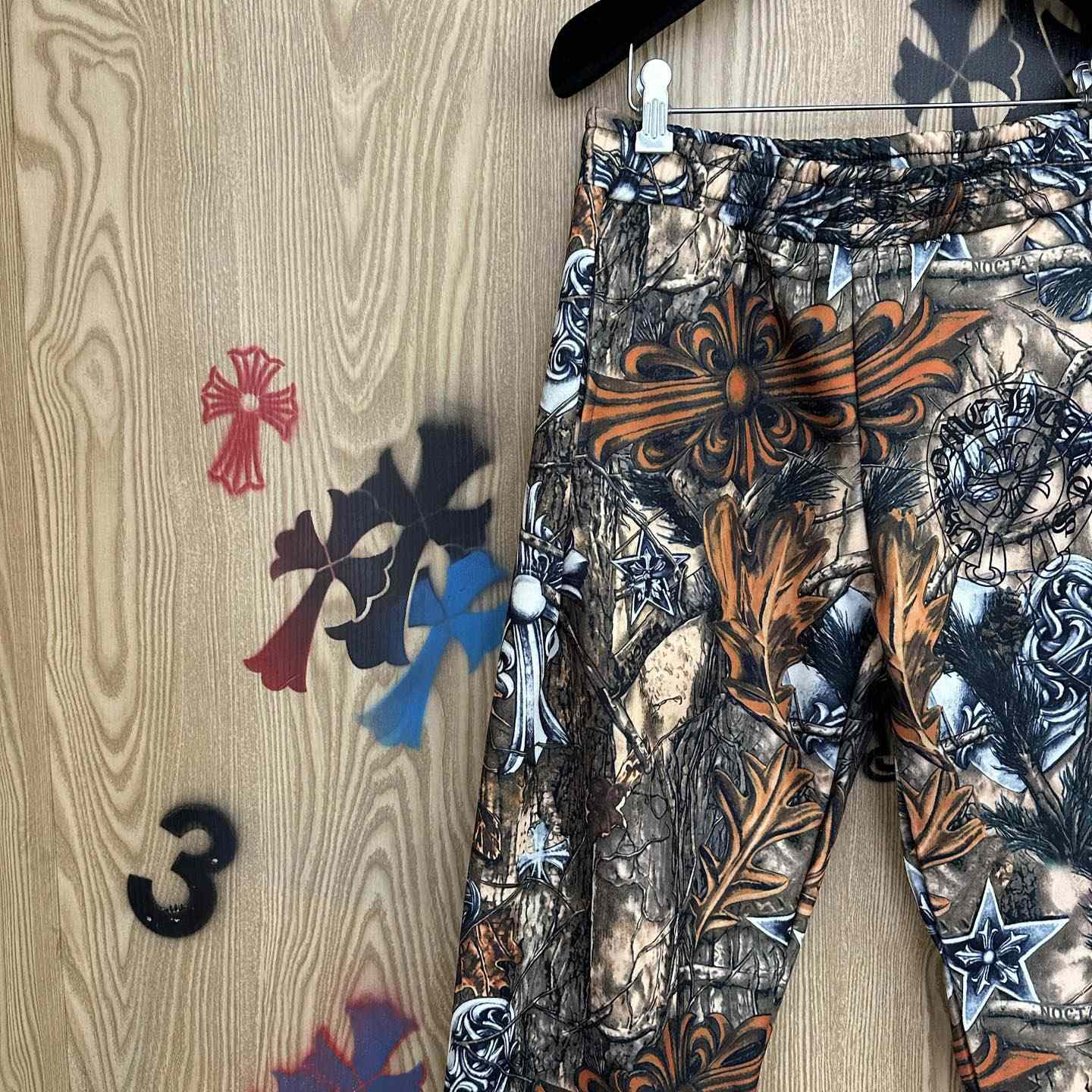 Chrome Hearts X Nocta Realtree Elastic-Waistband Track Pants - DopestKickz