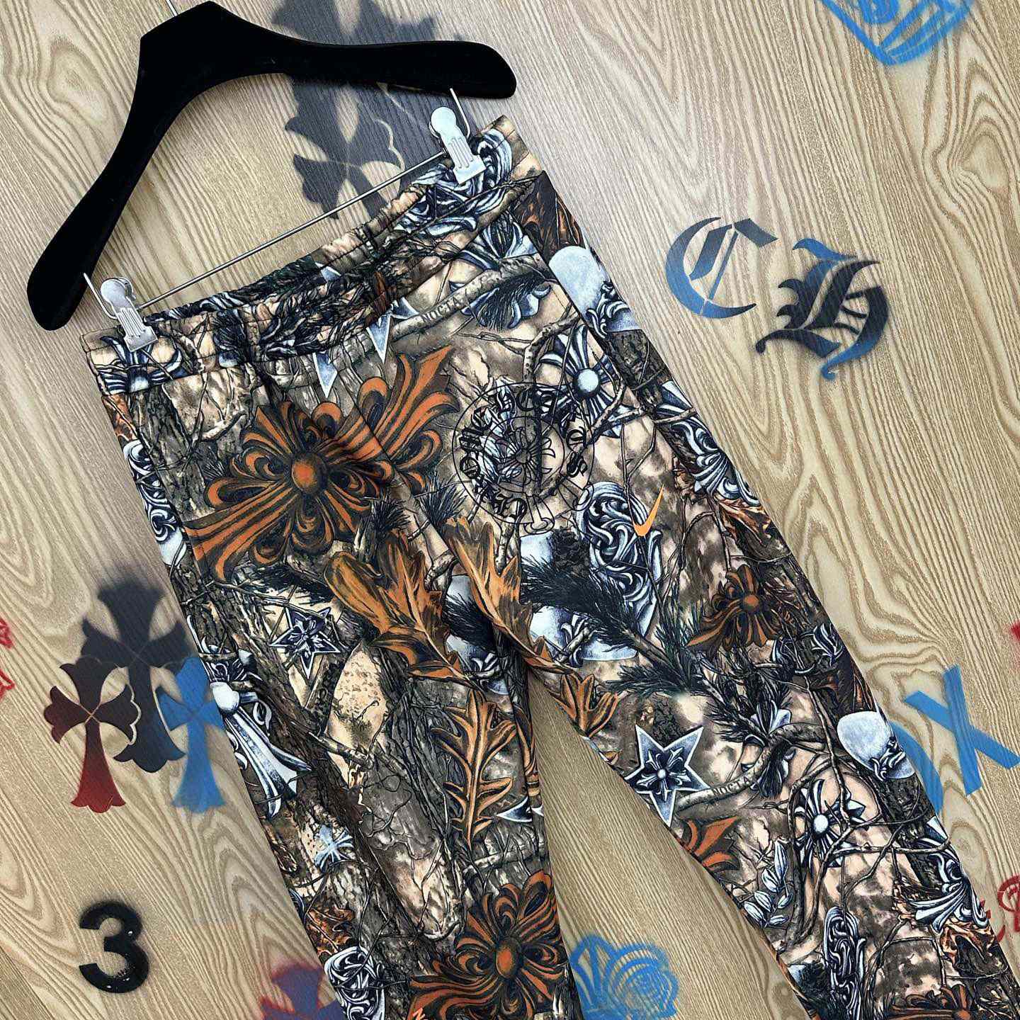 Chrome Hearts X Nocta Realtree Elastic-Waistband Track Pants - DopestKickz