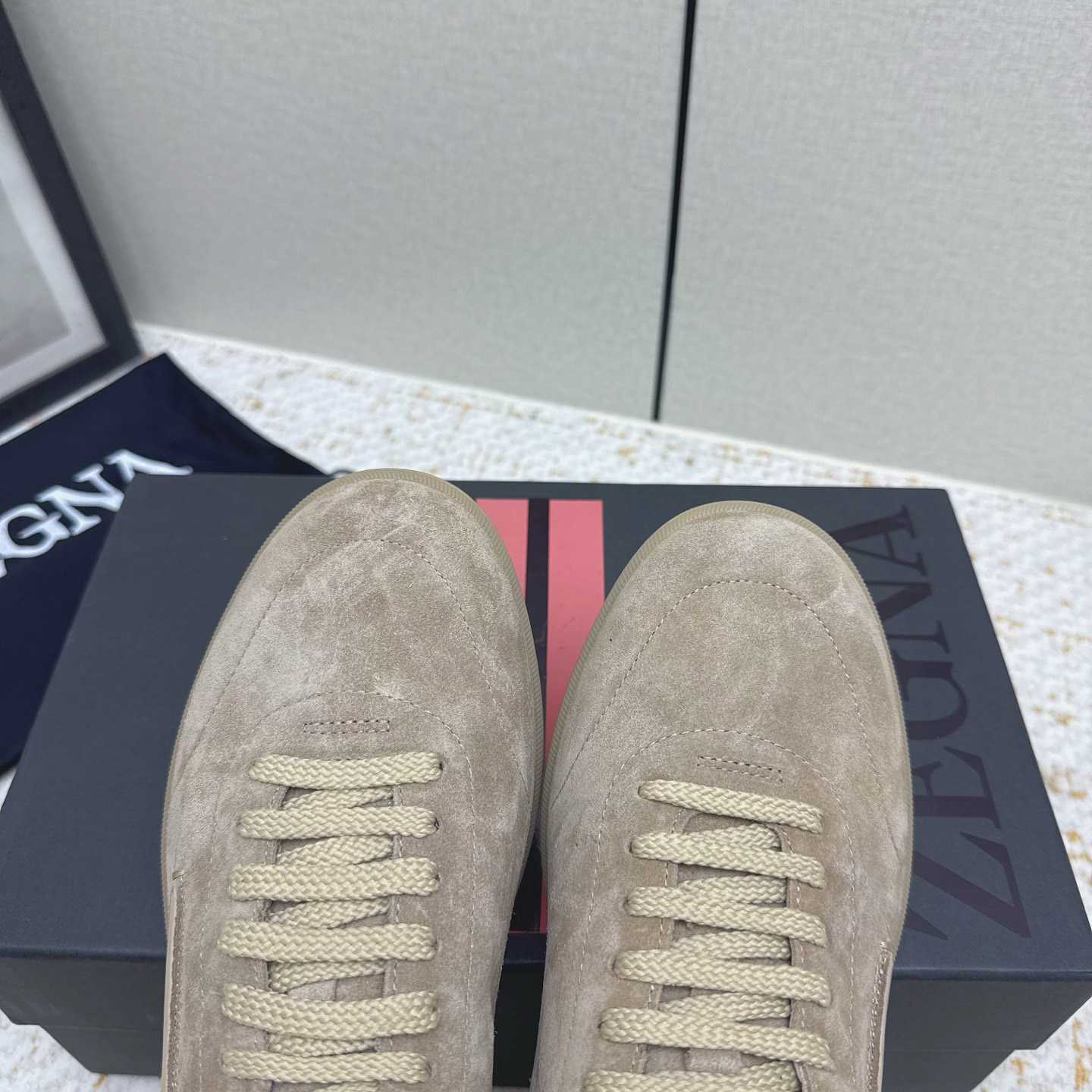 Zegna 232 Suede Sneakers - DopestKickz