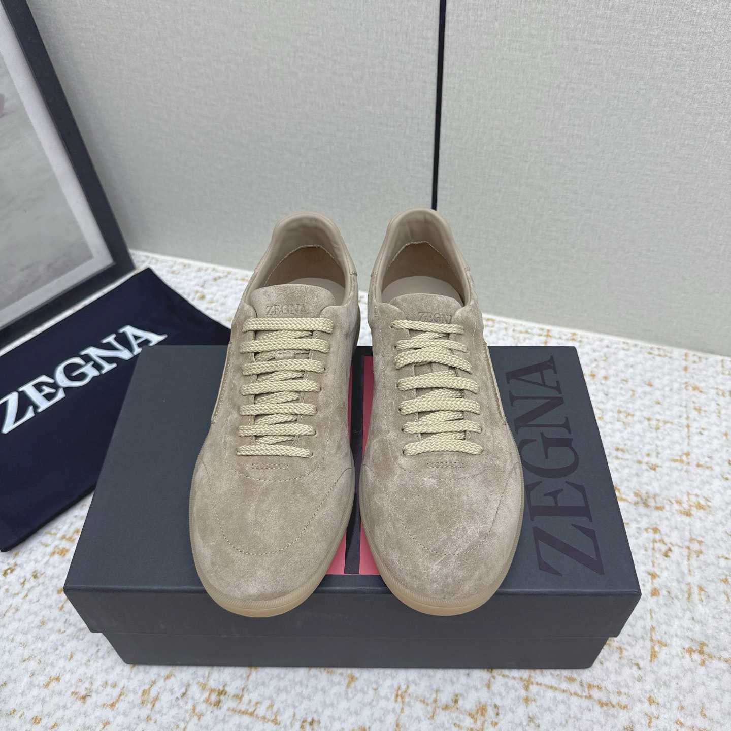 Zegna 232 Suede Sneakers - DopestKickz