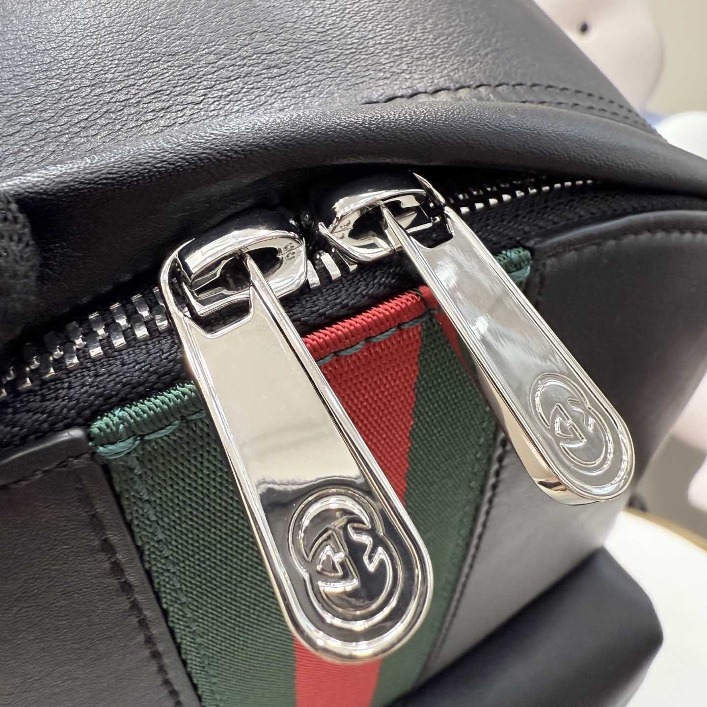 Gucci Web Trademark Large Backpack - DopestKickz