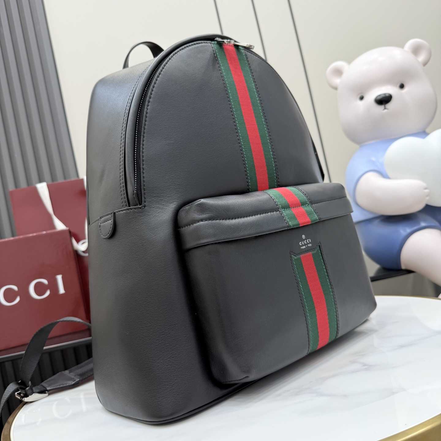 Gucci Web Trademark Large Backpack - DopestKickz