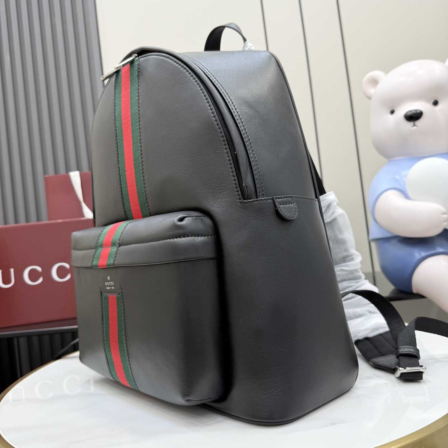 Gucci Web Trademark Large Backpack - DopestKickz