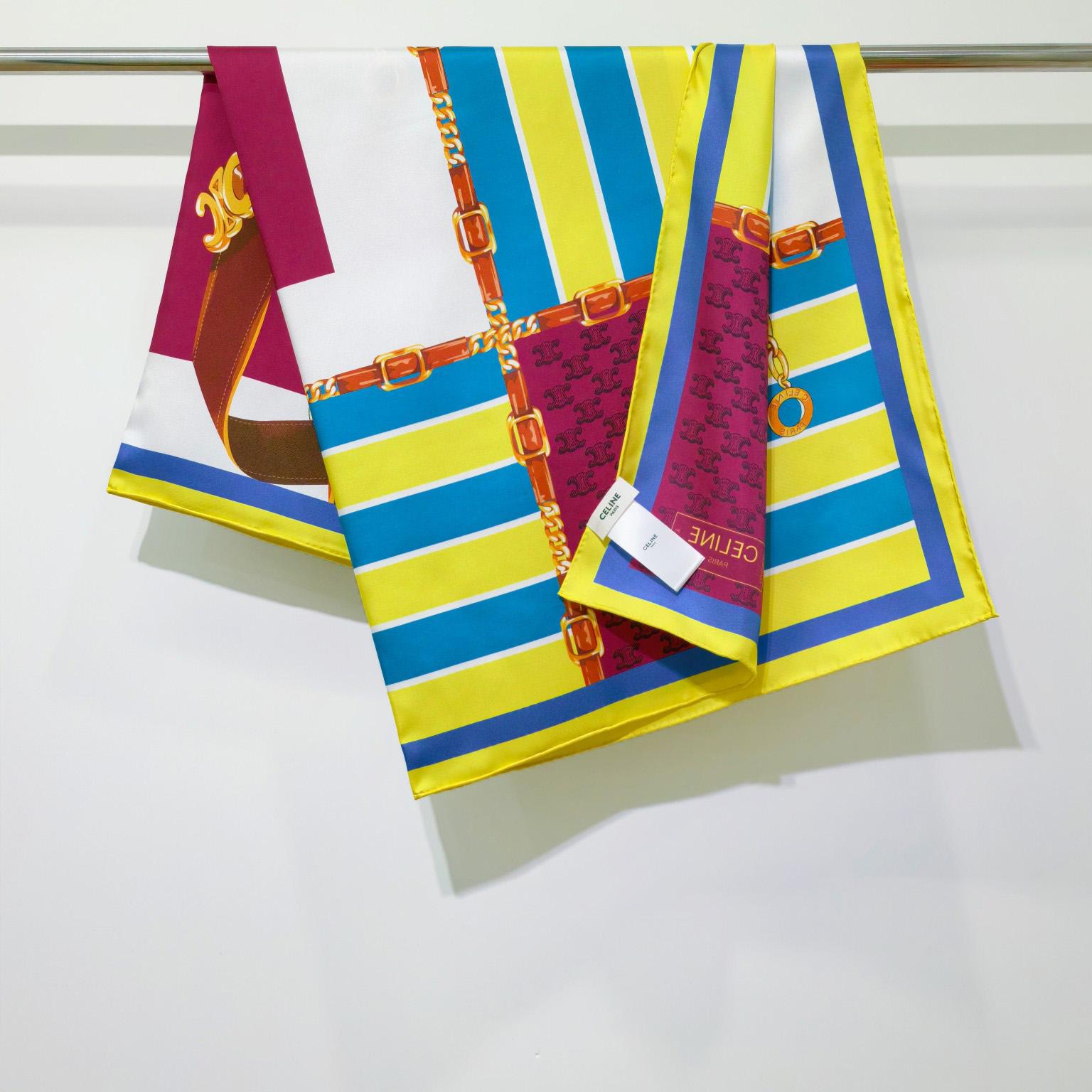 Celine  Square In Silk Twill - DopestKickz