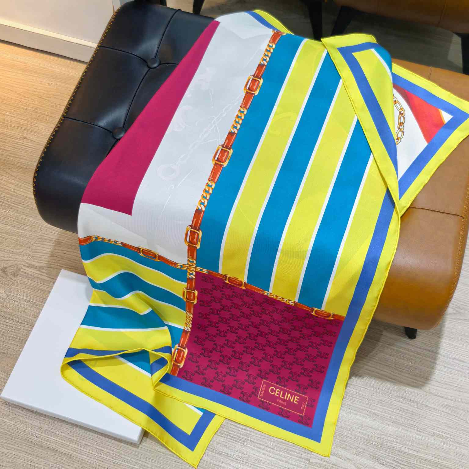 Celine  Square In Silk Twill - DopestKickz