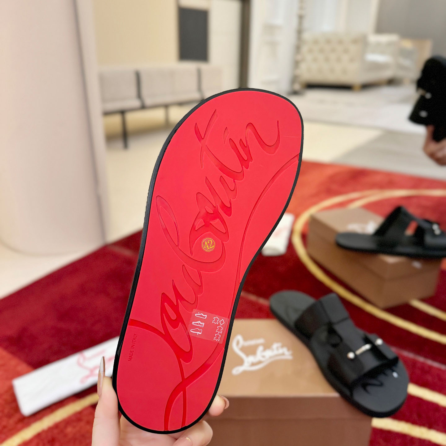 Christian Louboutin Zakouski Mules - DopestKickz