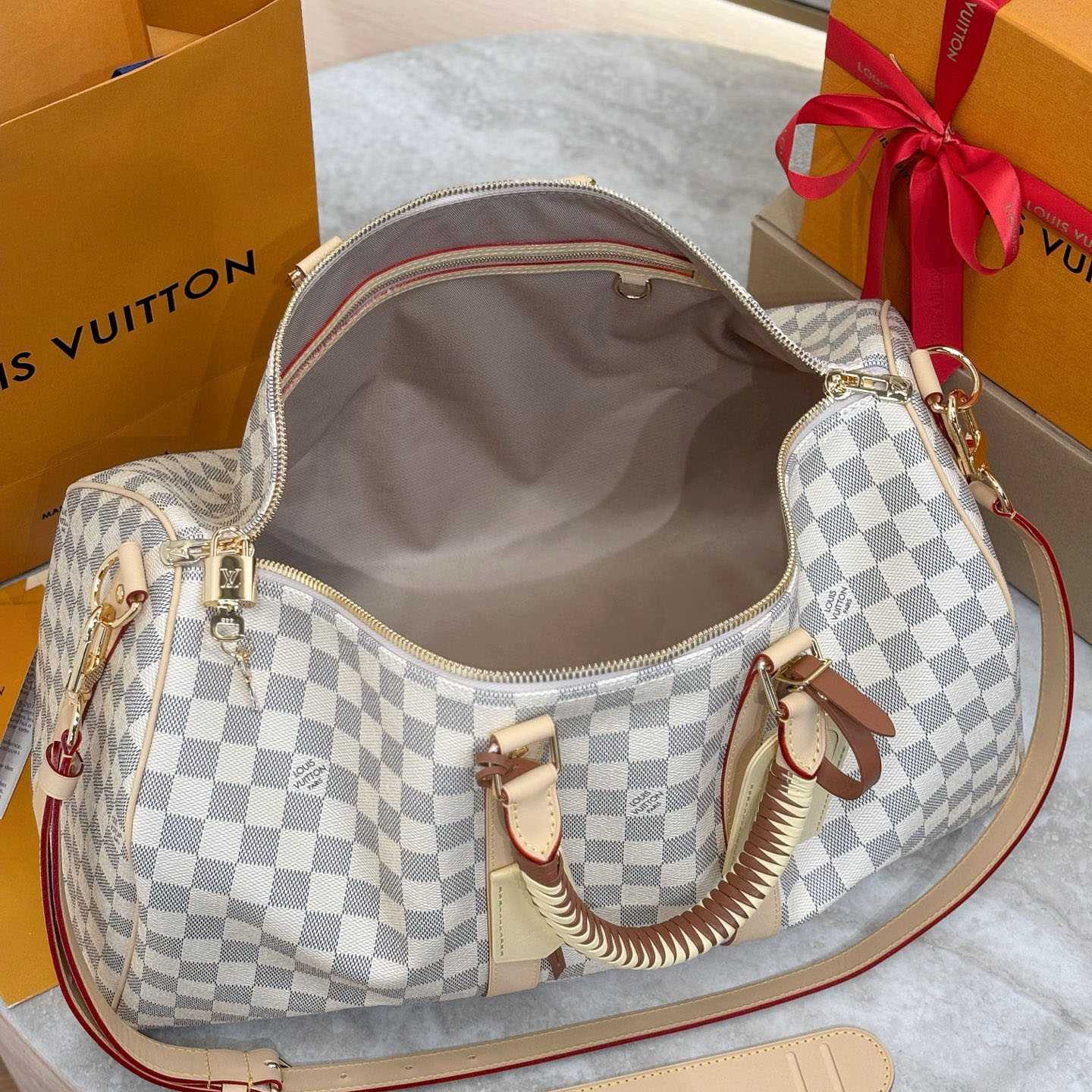 Louis Vuitton Keepall Bandoulière 45 N40909 - DopestKickz