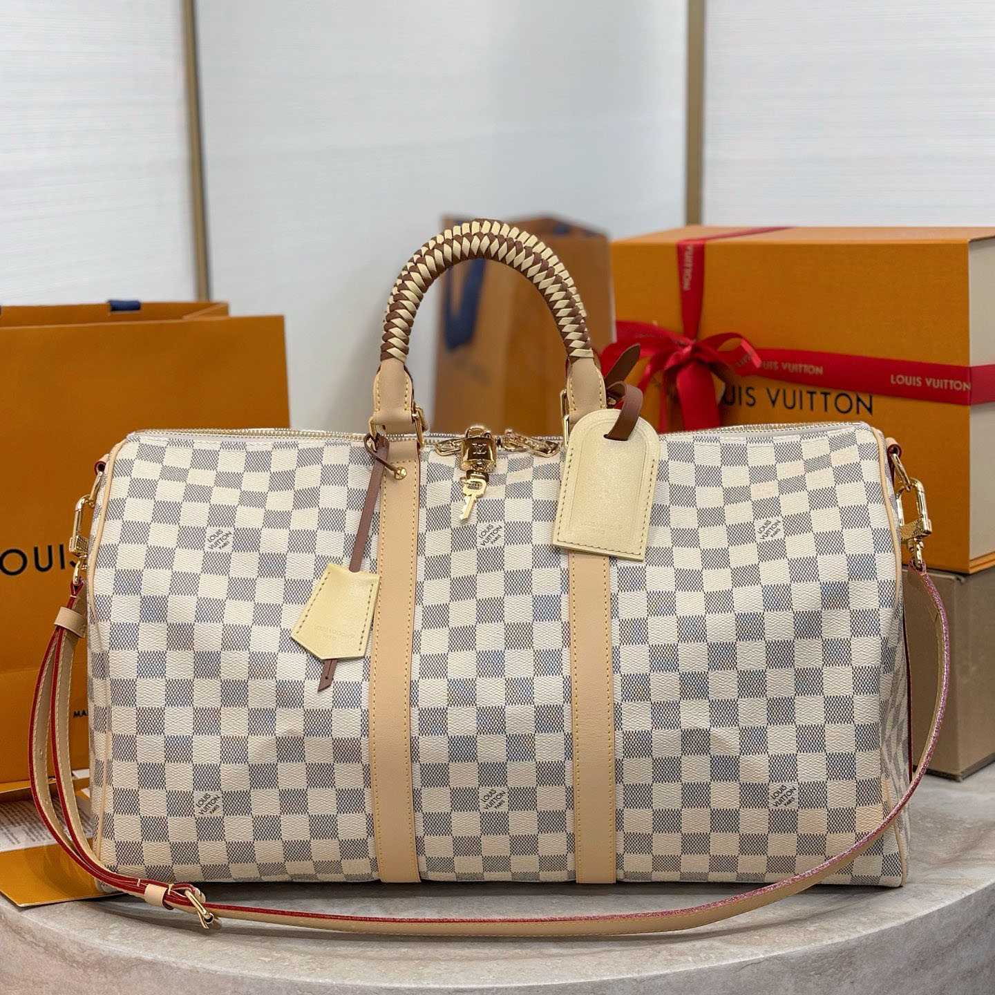 Louis Vuitton Keepall Bandoulière 45 N40909 - DopestKickz