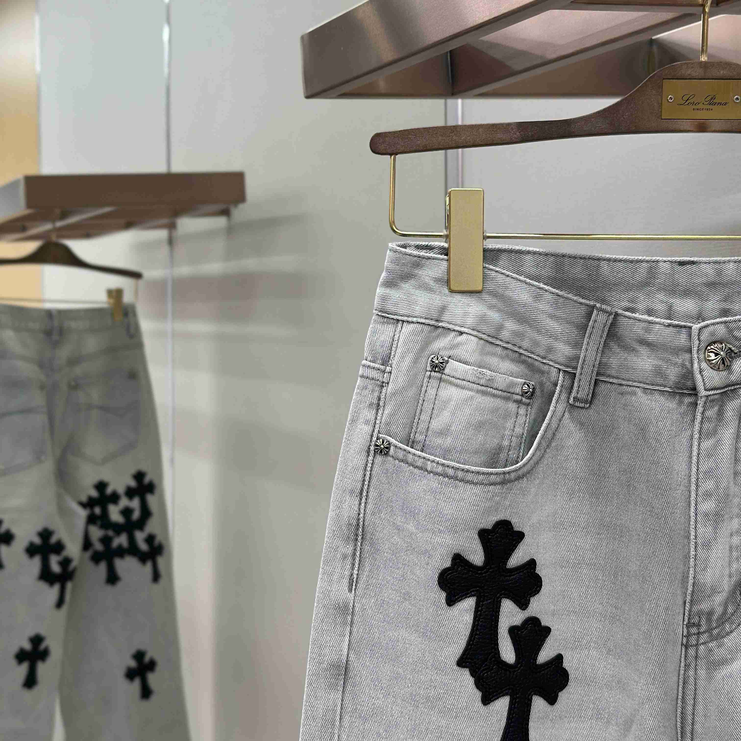 Chrome Hearts Jeans - DopestKickz