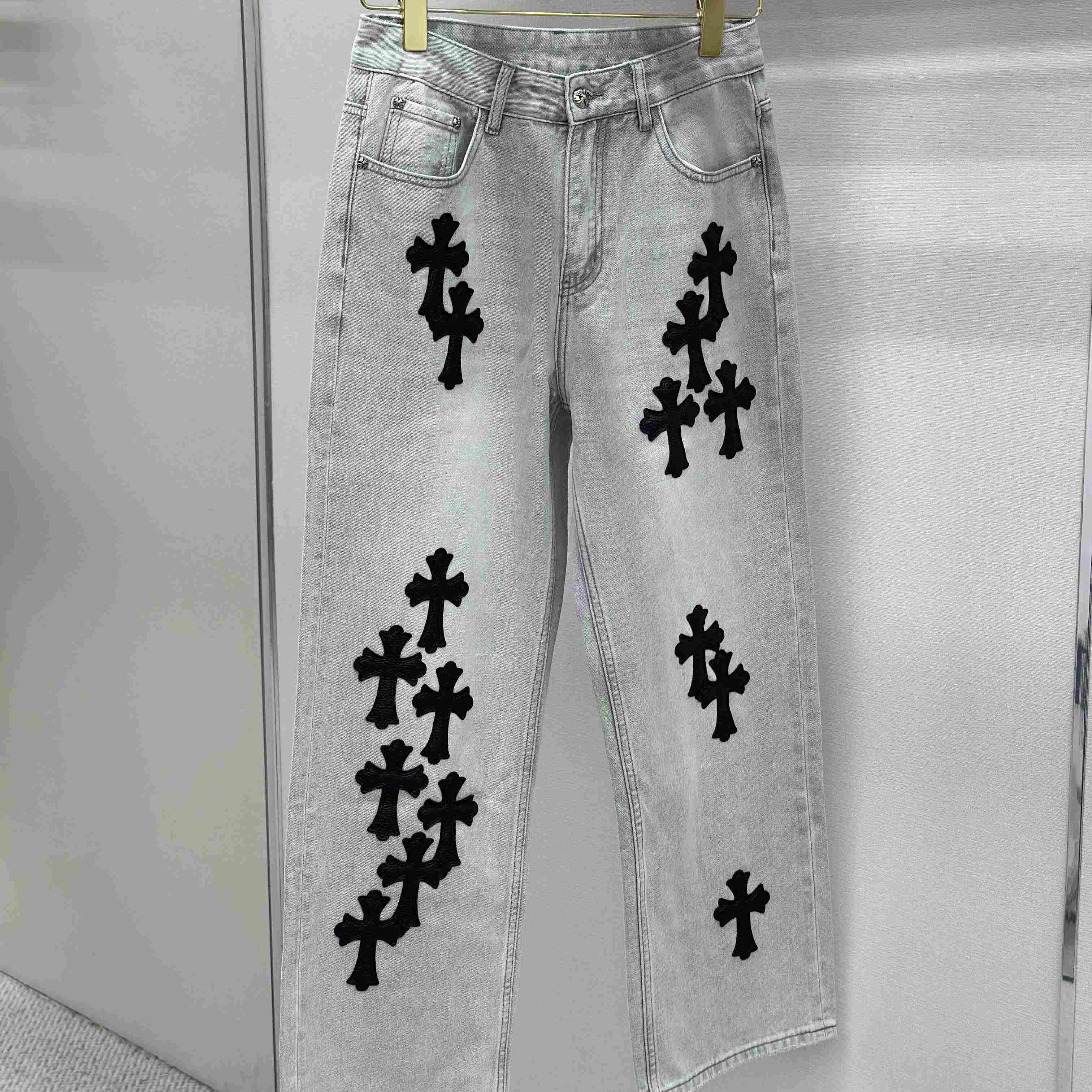 Chrome Hearts Jeans - DopestKickz