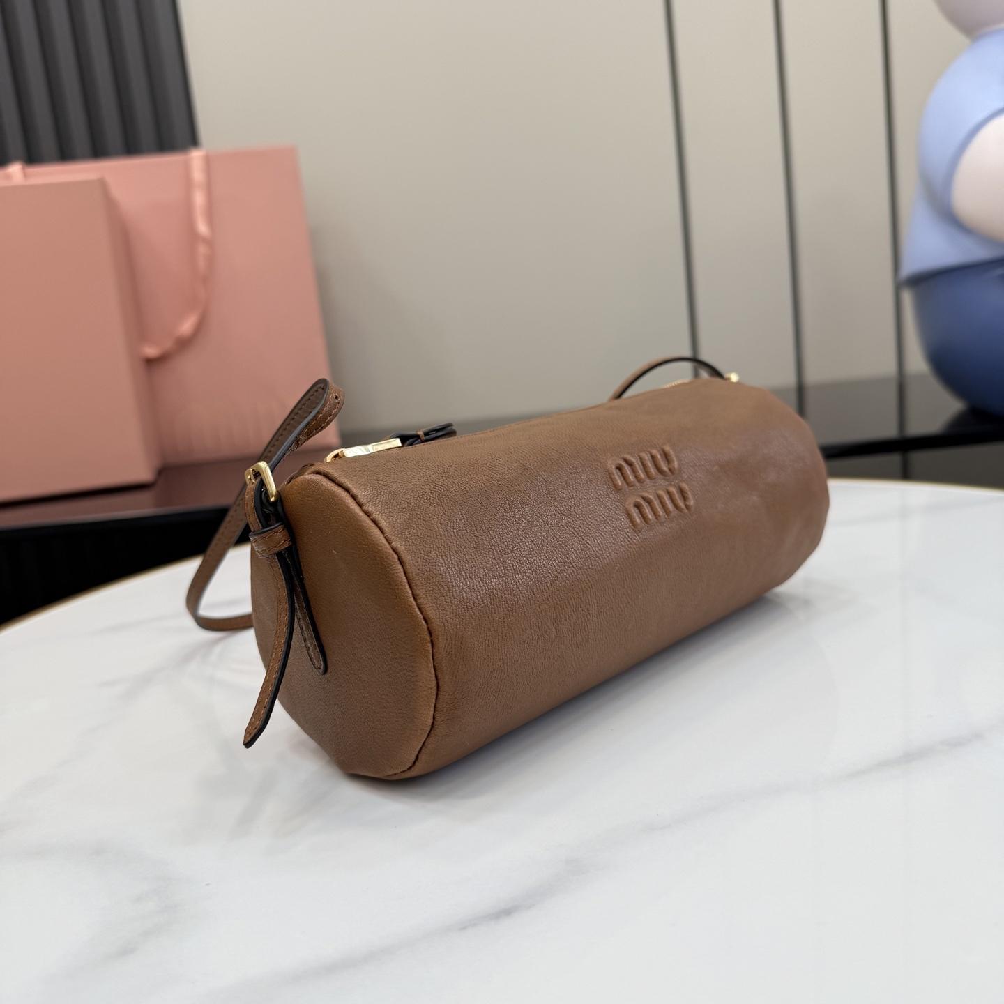 Miu Miu Nappa Leather Pouch - DopestKickz