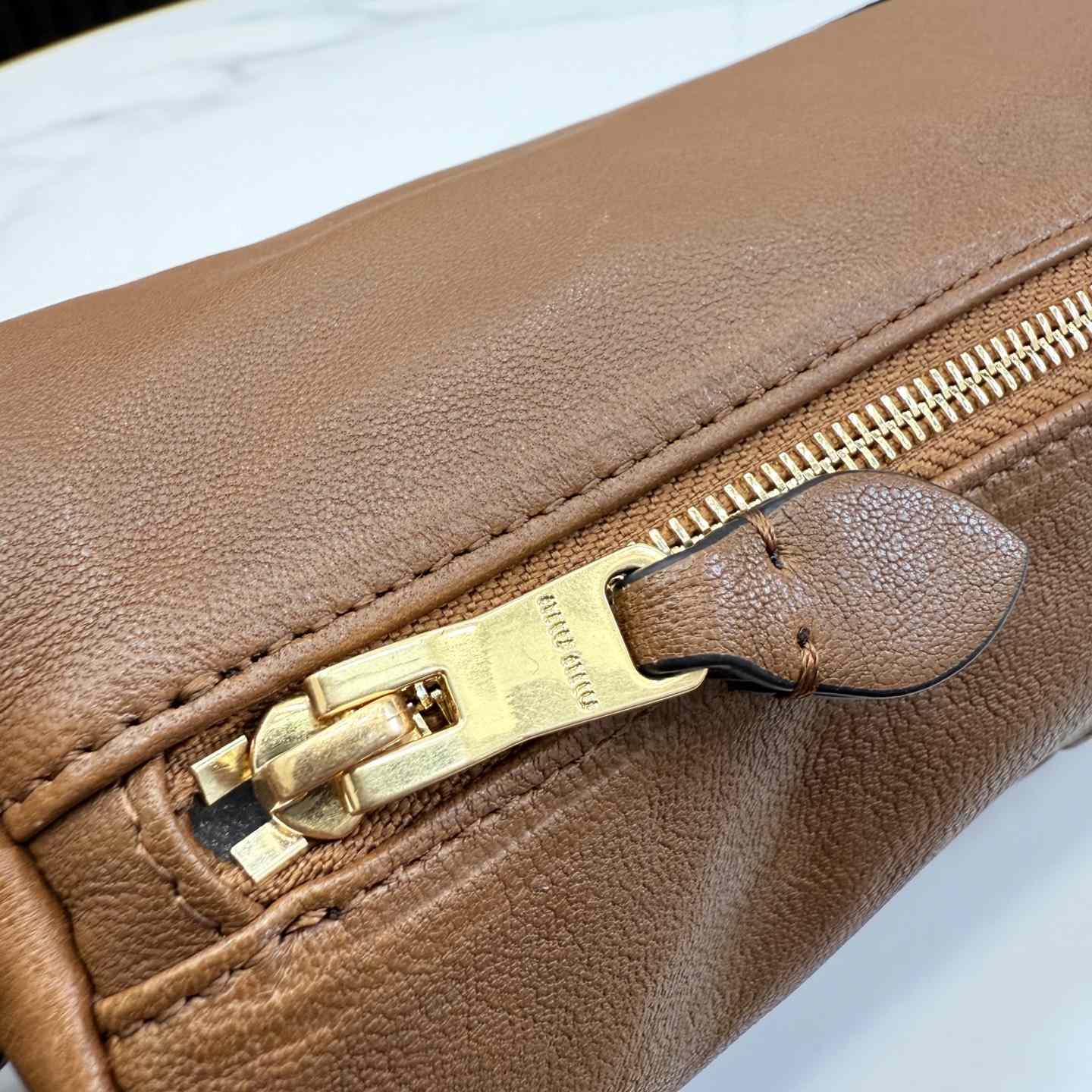 Miu Miu Nappa Leather Pouch - DopestKickz