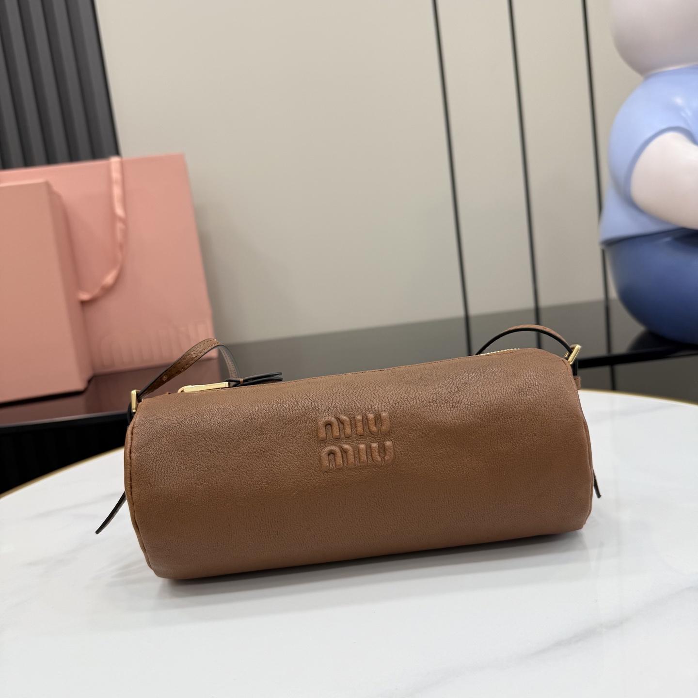 Miu Miu Nappa Leather Pouch - DopestKickz