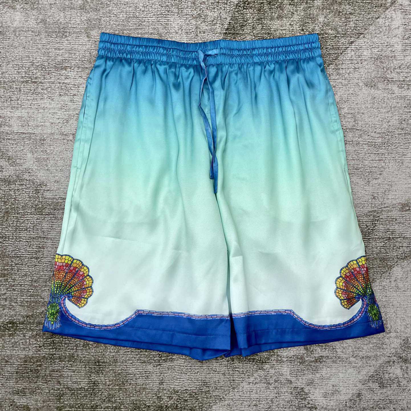 Casablanca Coquillage Coloré Silk Shorts CA3458 - DopestKickz