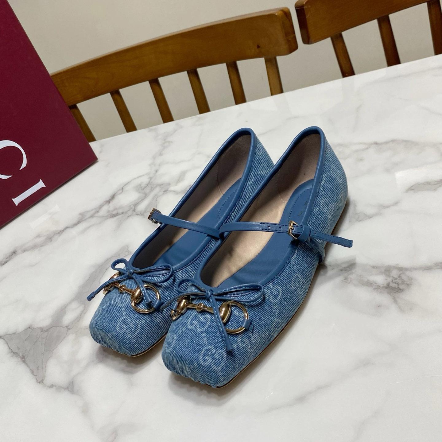 Gucci Horsebit Ballet Flat - DopestKickz