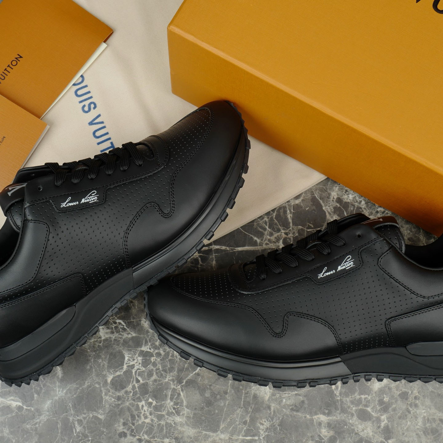 Louis Vuitton Run Away Sneaker   1AKBKM - DopestKickz