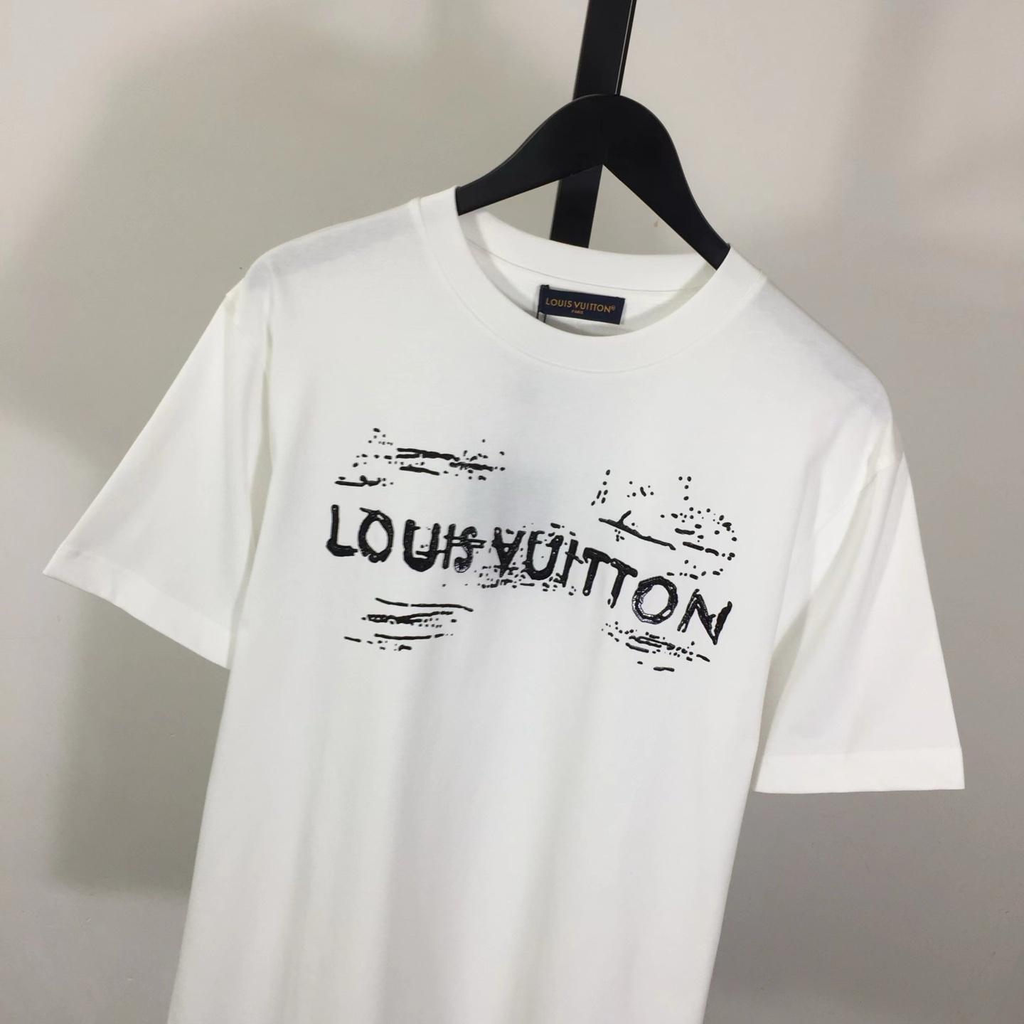 Louis Vuitton Cotton T-Shirt    - DopestKickz