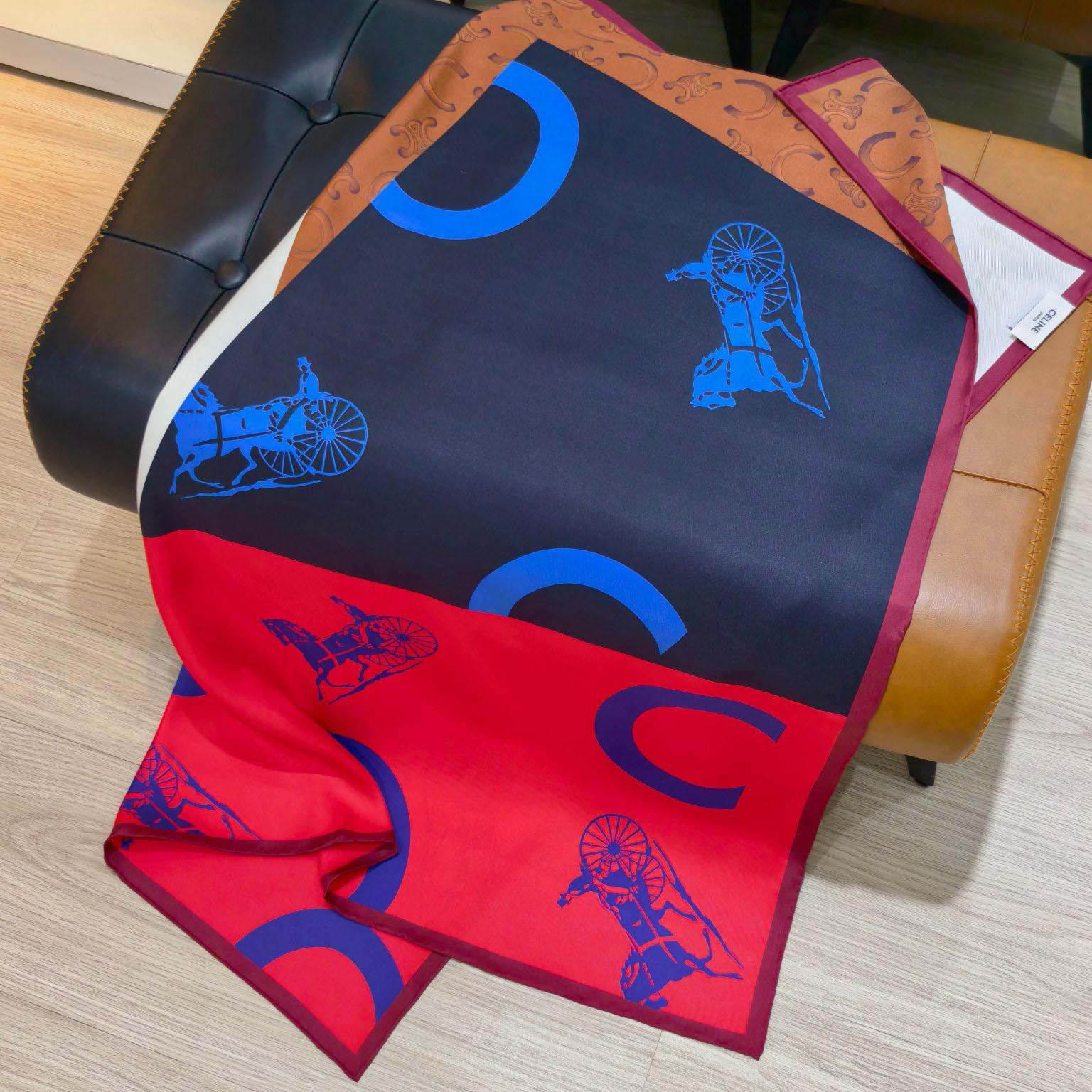 Celine  Square In Silk Twill - DopestKickz
