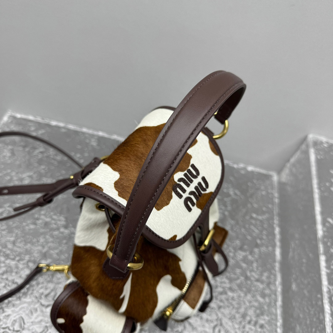 Miu Miu  Calf Hair Backpack - DopestKickz