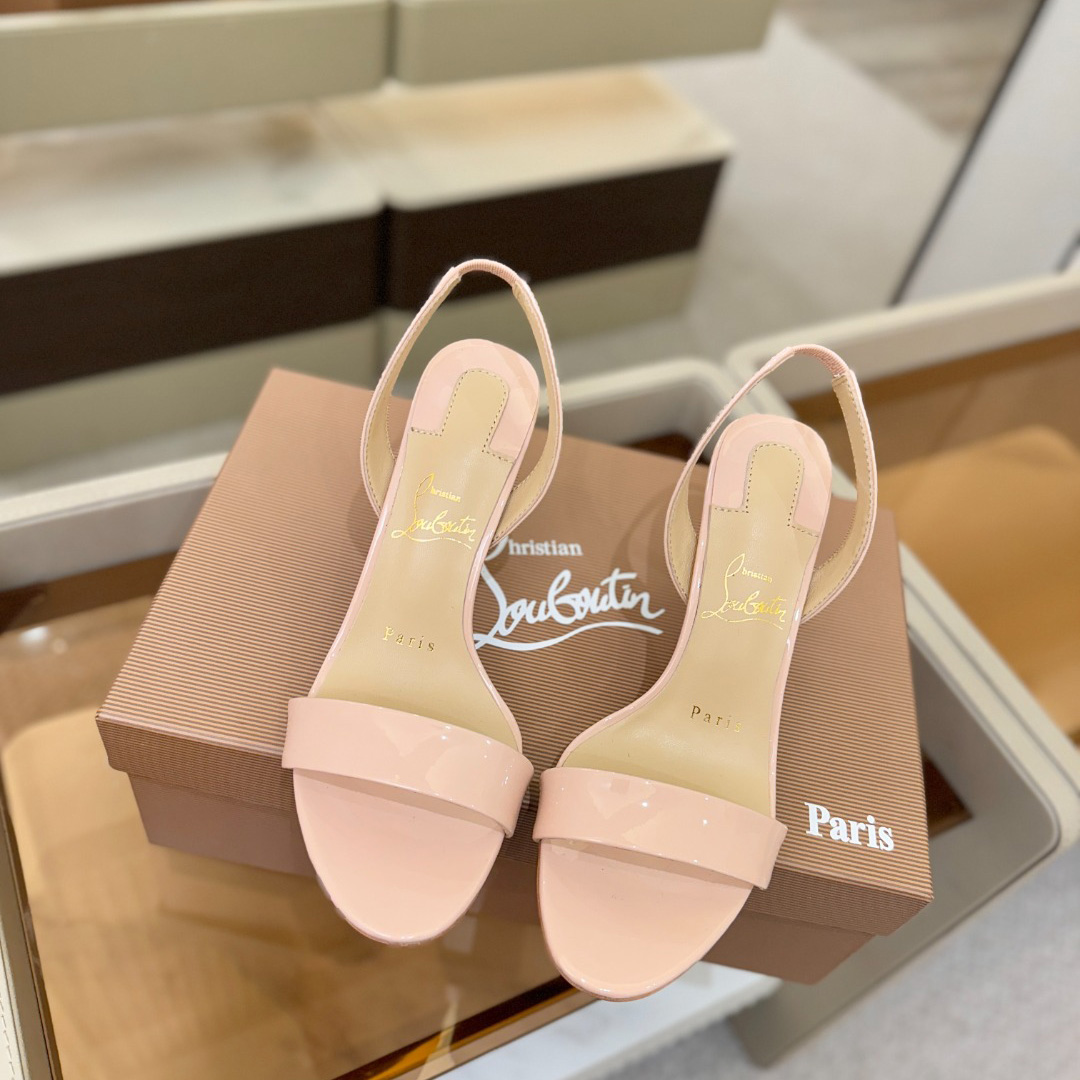 Christian Louboutin Marilyn Leather Sandals - DopestKickz