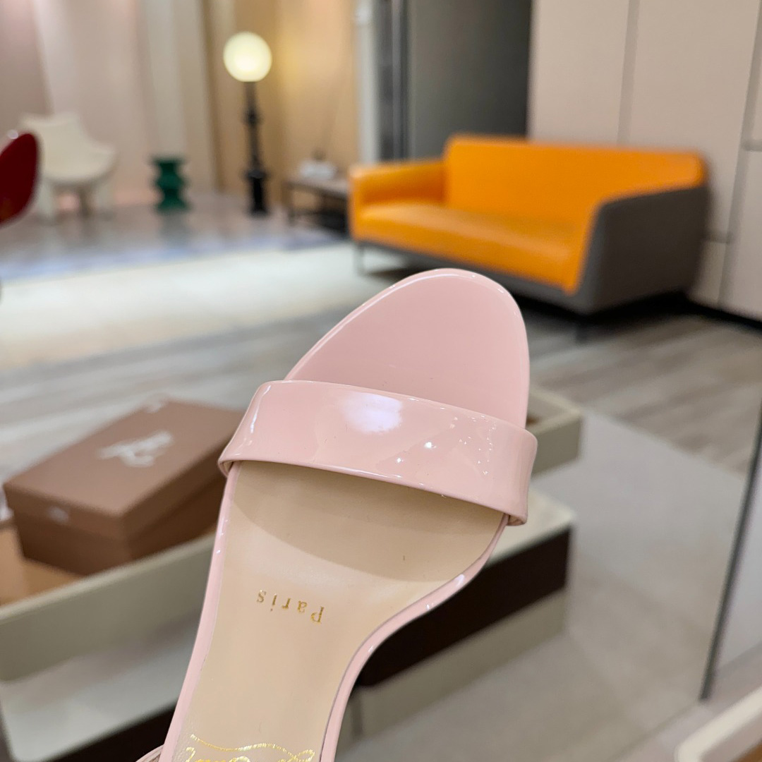 Christian Louboutin Marilyn Leather Sandals - DopestKickz
